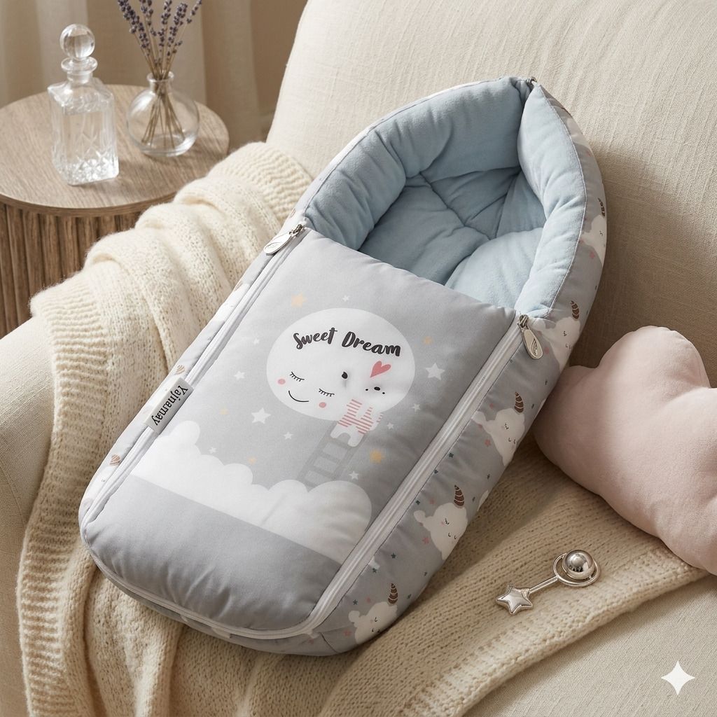 mitmart 3 in 1 pure cotton comfortable bed Sleeping Bag-picture-12