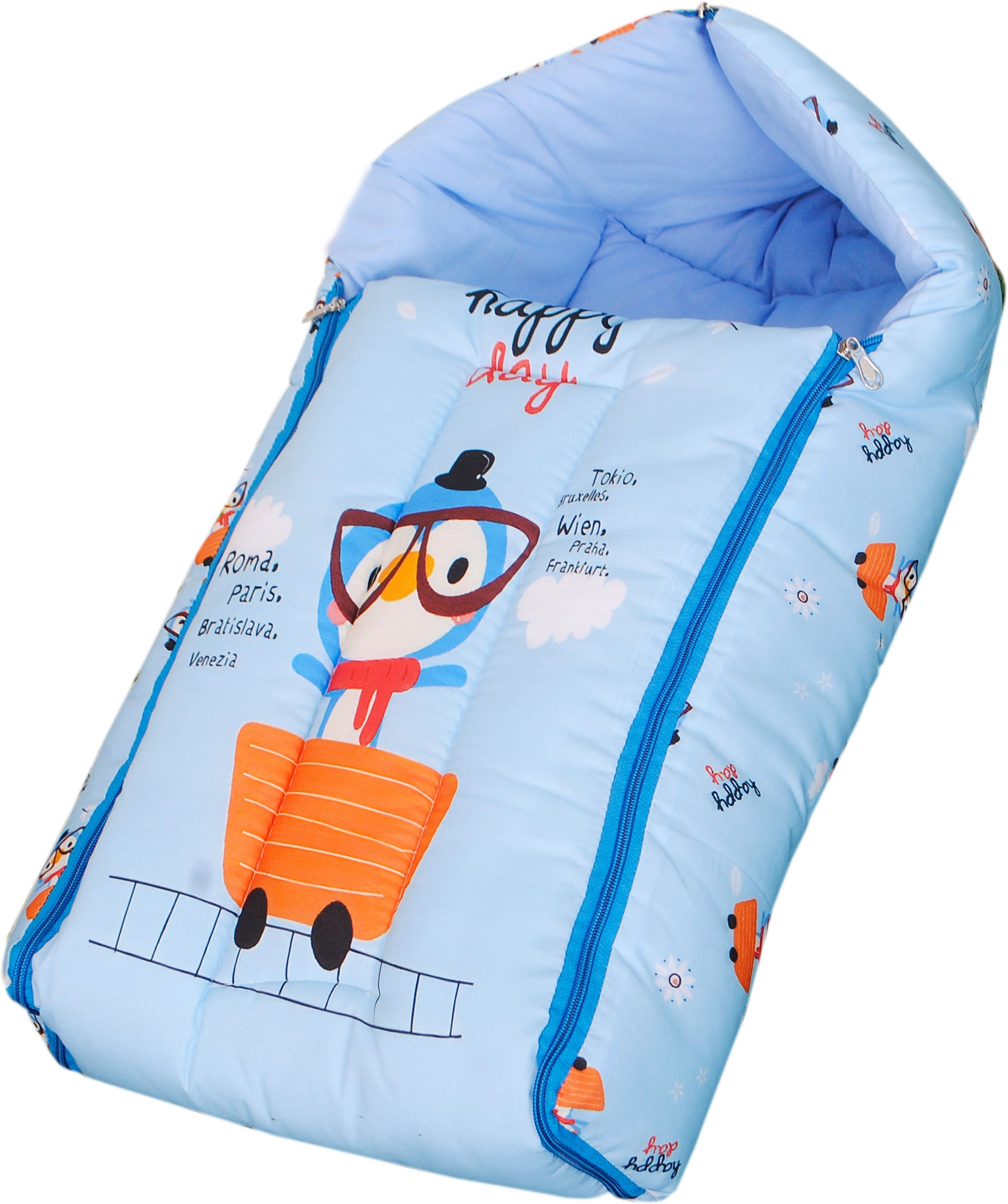 Baby sleeping beg, New Born baby sleeping beg, baby beg (blue) Sleeping Bag-image-24