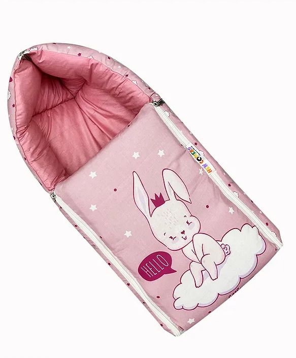 het creation 3 in 1 Velvet Baby Sleeping Bag & Carry Nest Zarvika No No-picture-24