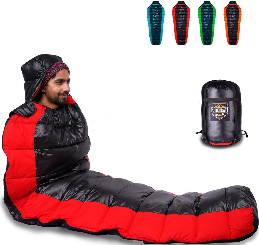 Premium Quality Light Weight Nylon 1.2 Kg , 8 to 20 Degree Celsius Sleeping Bag