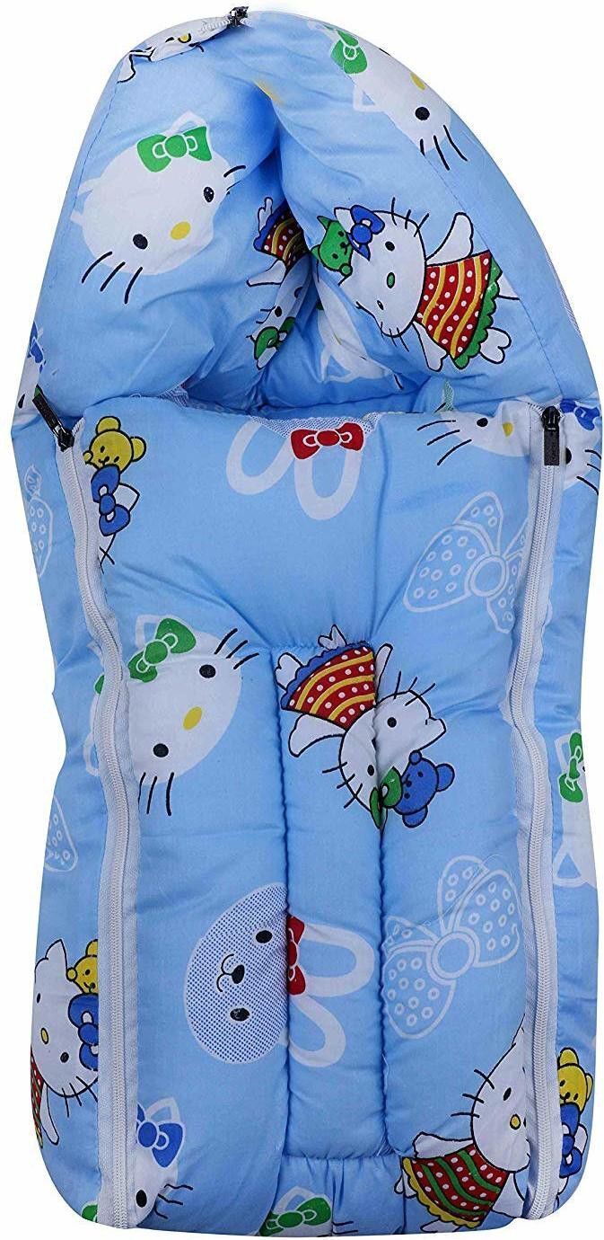 Baby Comfort Nest Sleeping Bed with Mosquito Net & Pillow Set Sleeping Bag-image-36