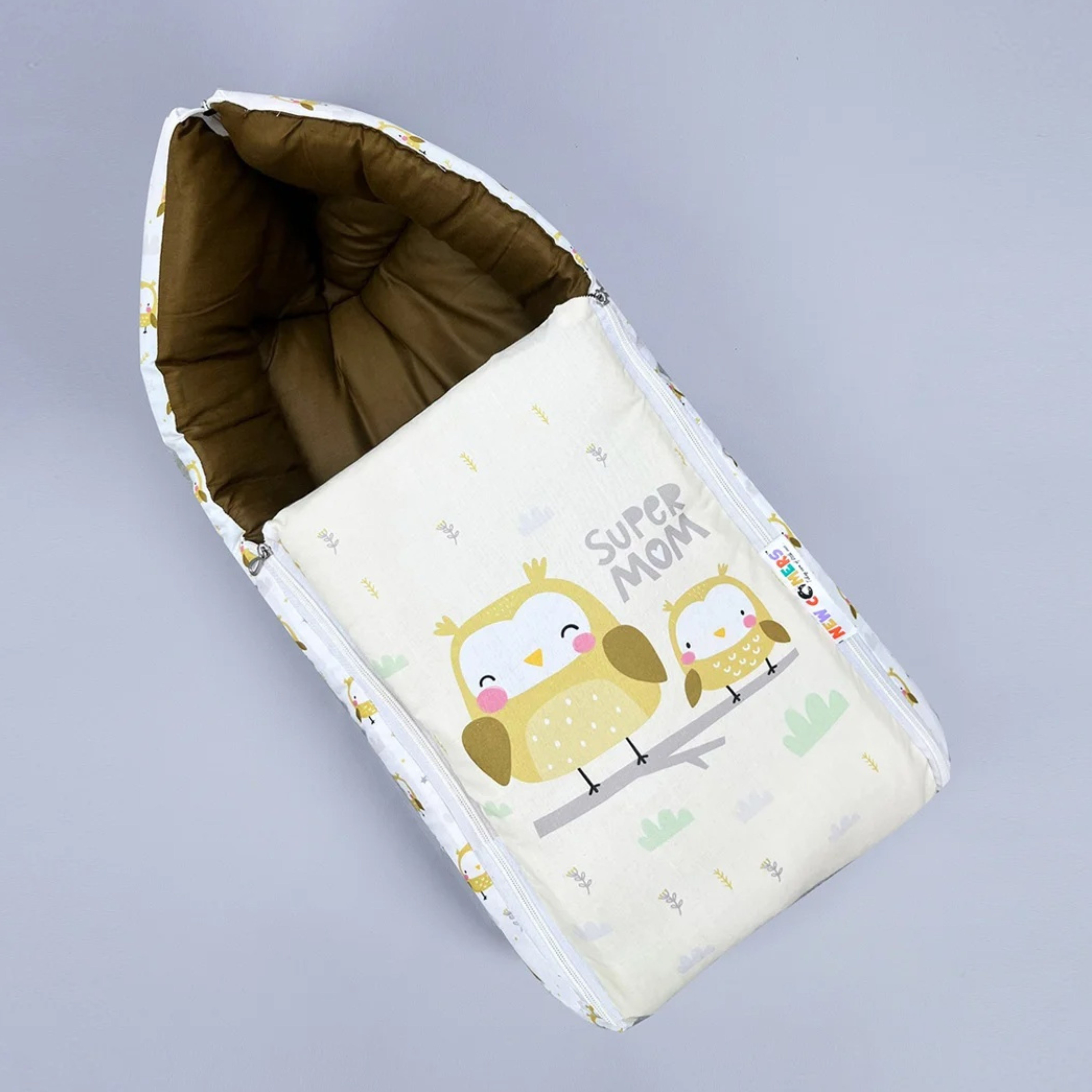 3 in 1 Baby Sleeping Bag and Carry Nest,Cotton for new born baby(SUPER MOM ) Sleeping Bag-image-23