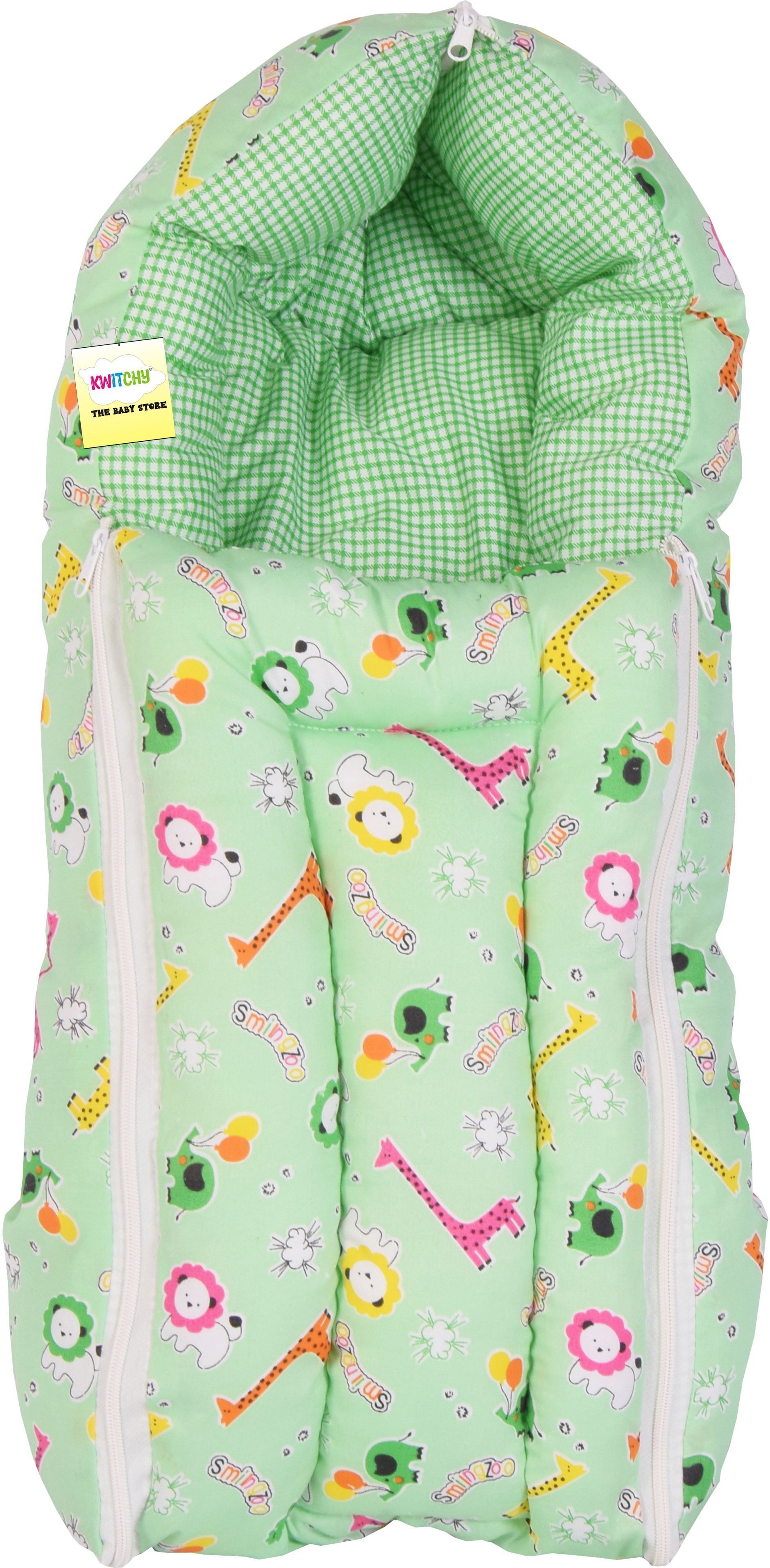 adore stuff Baby Sleeping Bed Set with Mosquito Net & Soft Mattress Combo Sleeping Bag-picture-18