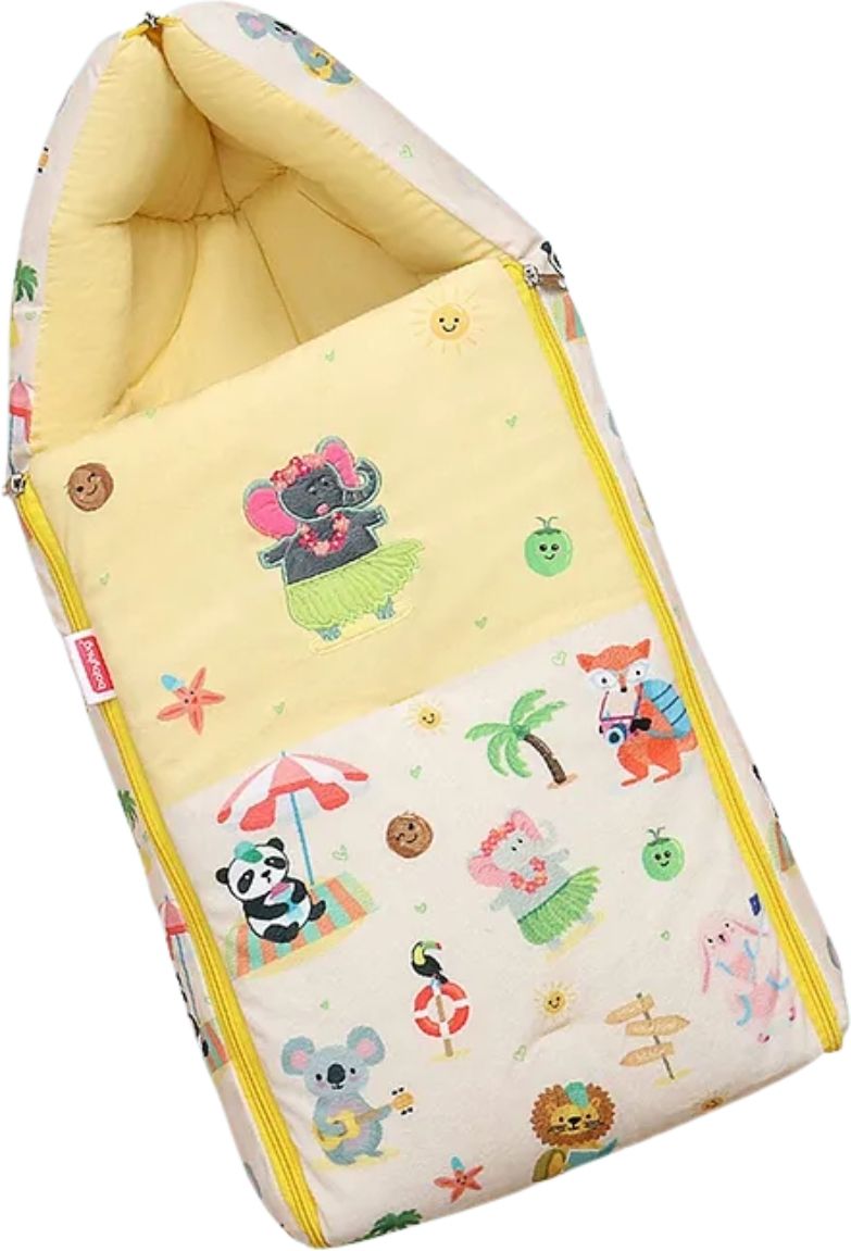 het creation 3 in 1 Velvet Baby Sleeping Bag & Carry Nest Zarvika No No-picture-43