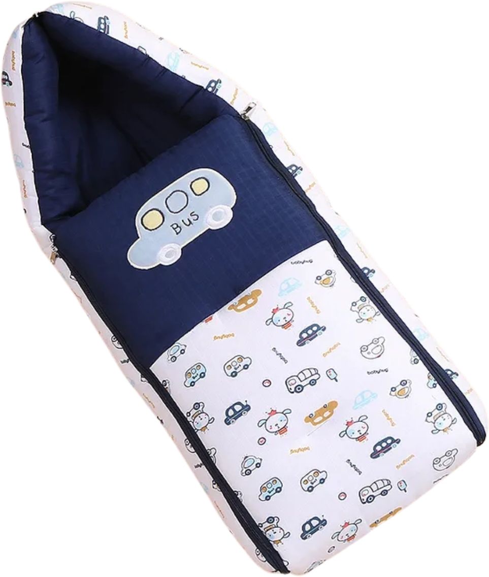 het creation 3 in 1 Velvet Baby Sleeping Bag & Carry Nest Zarvika No No-picture-11