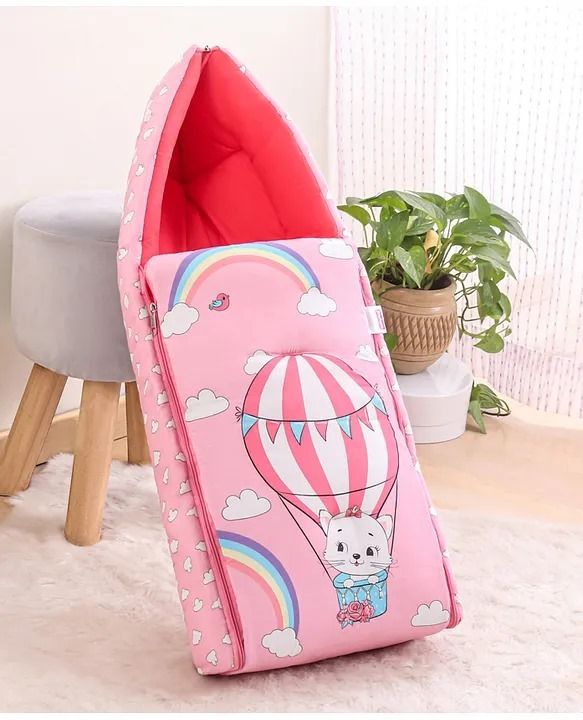 madhav 3 in 1 Baby Bed, Baby Bedding for New Born & Carry Nest, Cotton Sleeping Bag-picture-20
