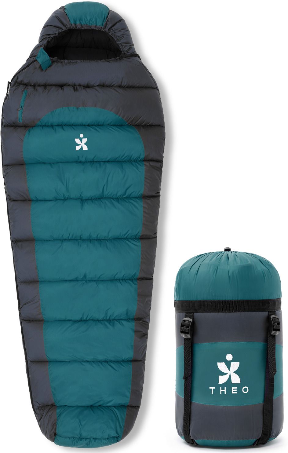 crossroute Theo (2°C to 9°C) Mummy Shape with Compression Sack Sleeping Bag-picture-21