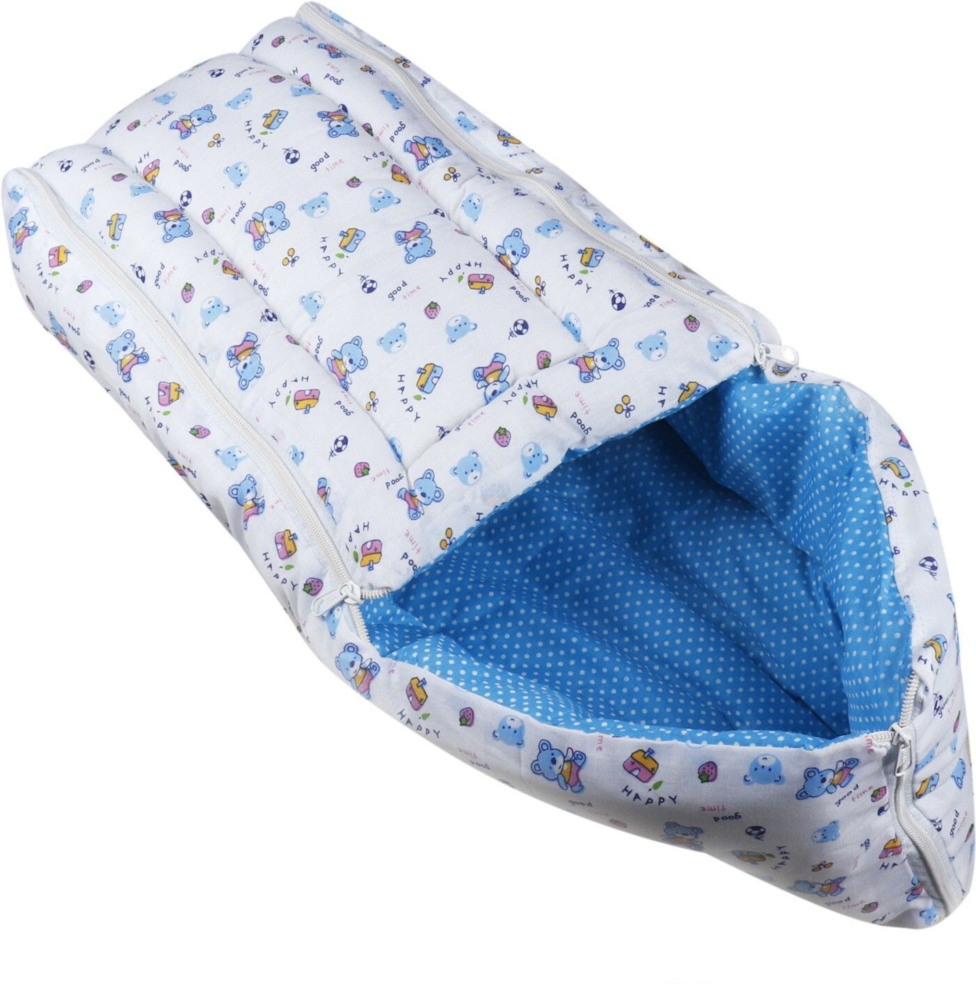 adore stuff Ultra Soft Baby Sleeping Nest Bed with Mosquito Net & Pillow Set Sleeping Bag-picture-17