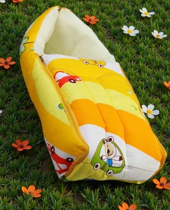 het creation 3 in 1 Velvet Baby Sleeping Bag & Carry Nest Zarvika No No-picture-44