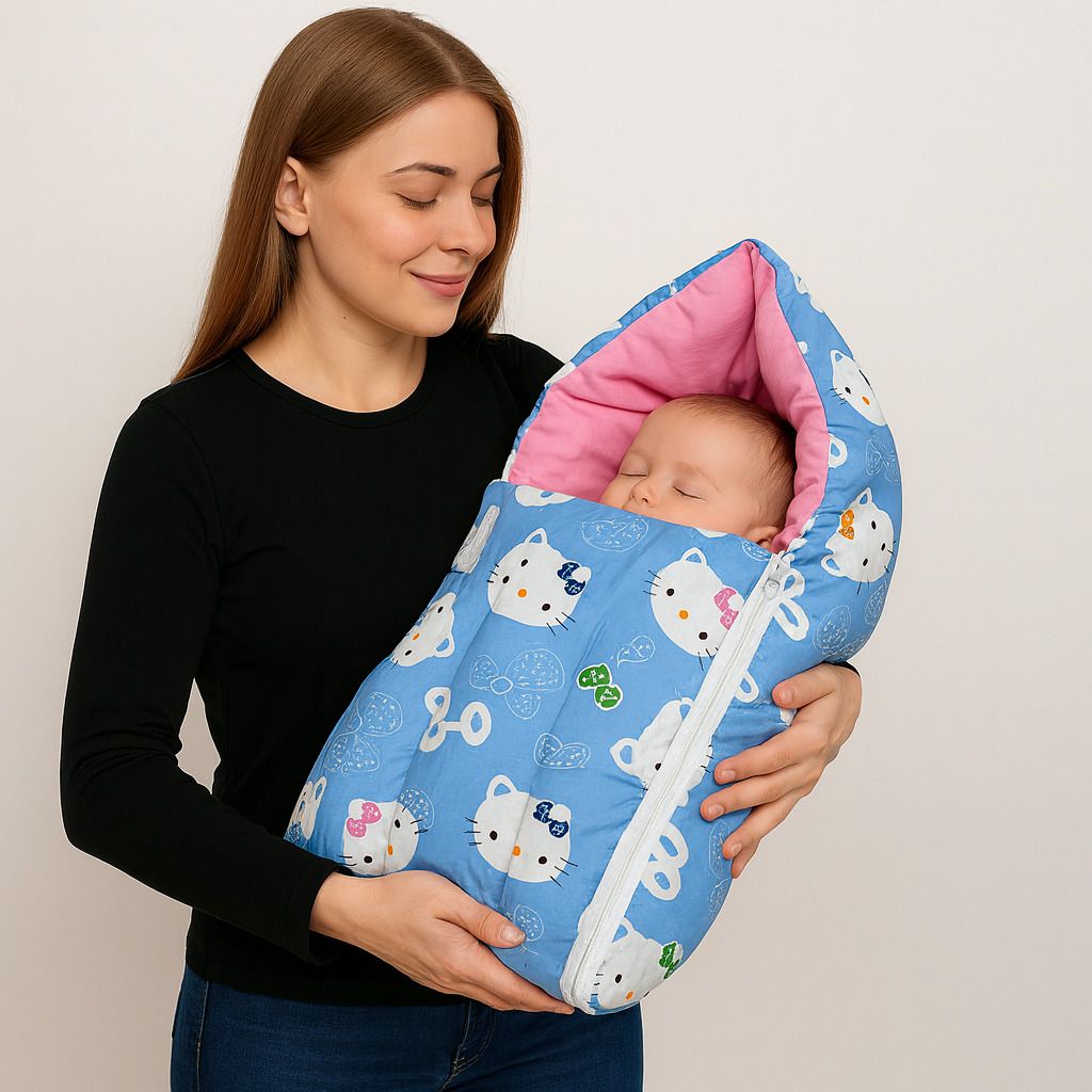 baby desire Baby Sleeping Bag for Newborns Soft & Cozy Infant Carry Nest Sleeping Bag-picture-28