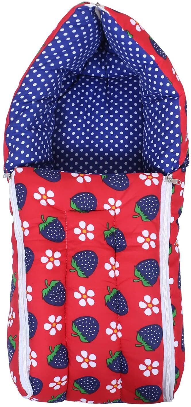 Cherry 3-in-1 Infant Carry Bedcum & Cotton Carry Nest: Lightweight, 0-6 Month Sleeping Bag-image-41