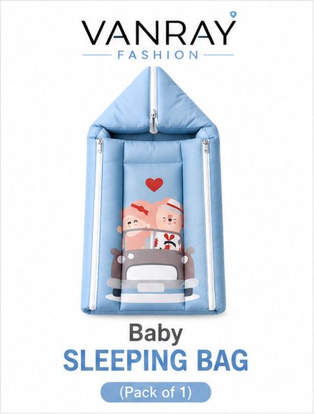 Baby Sleeping Bag with Hood Portable Soft Baby Bed for Infant Sleeping Bag** Sleeping Bag-image-32