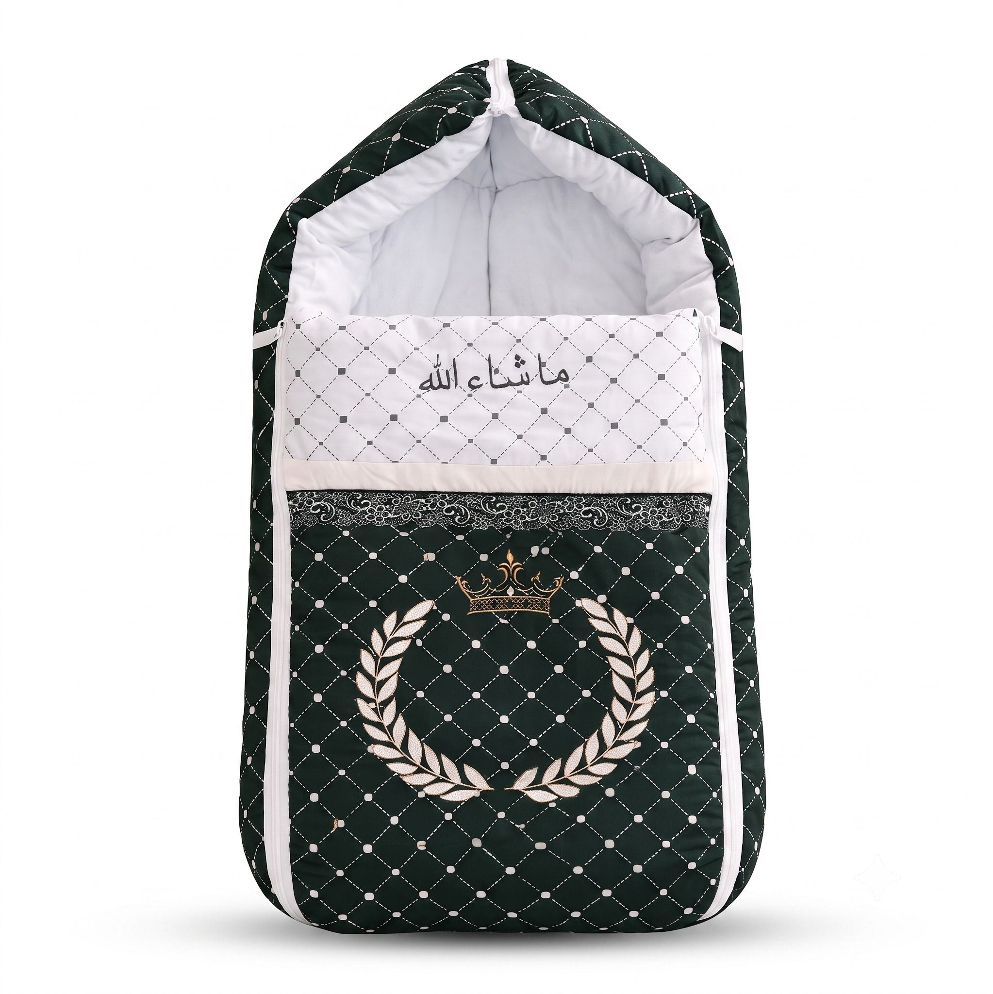 vrutika fashion Baby Sleeping Bag Carry Nest for Newborn (0–12 Months) with Hood & Side Zip Sleeping Bag-picture-43