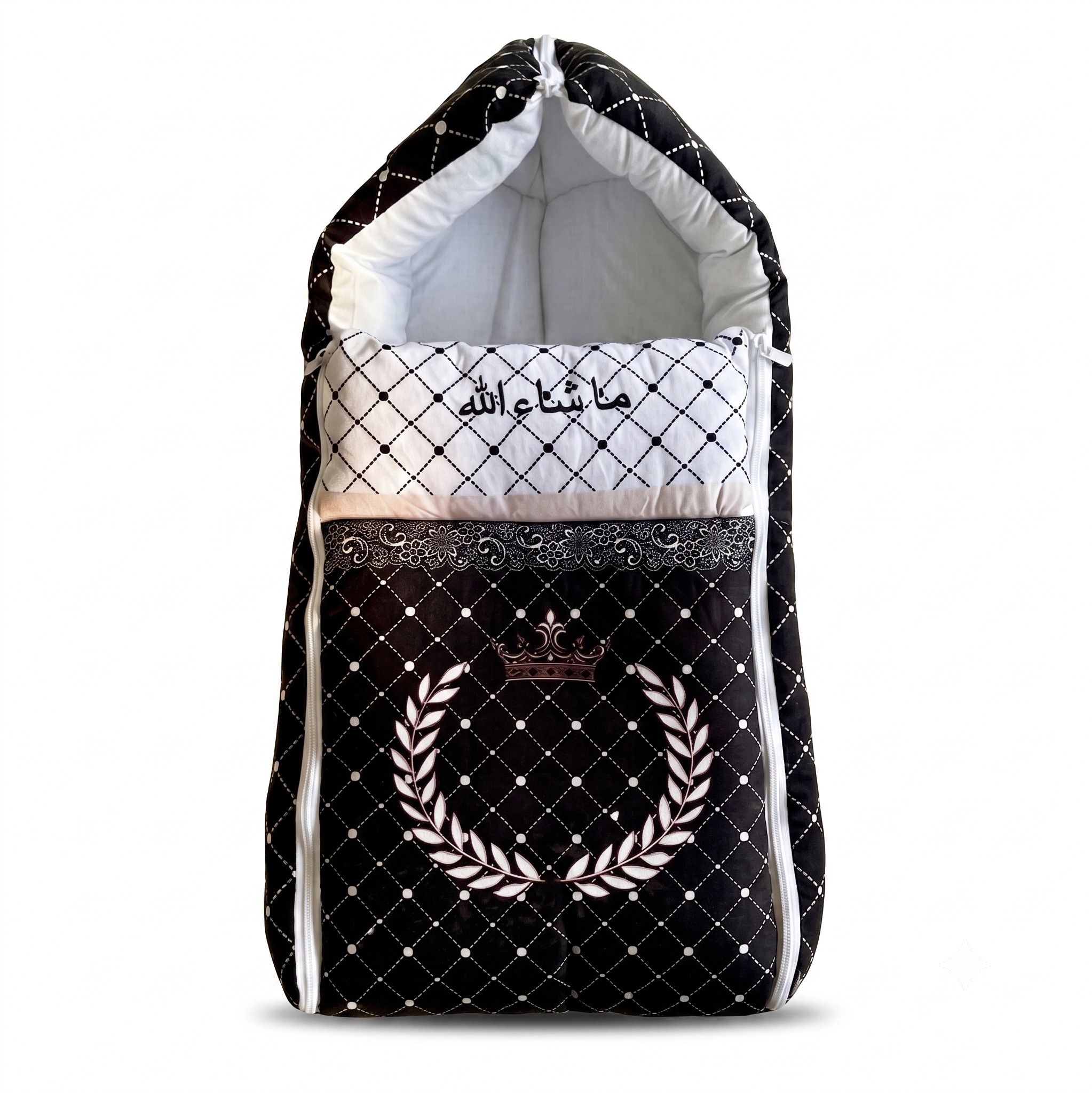 vrutika fashion Baby Sleeping Bag for Newborn | Hooded Carry Nest | Soft Cushion Sleeping Bag-picture-30
