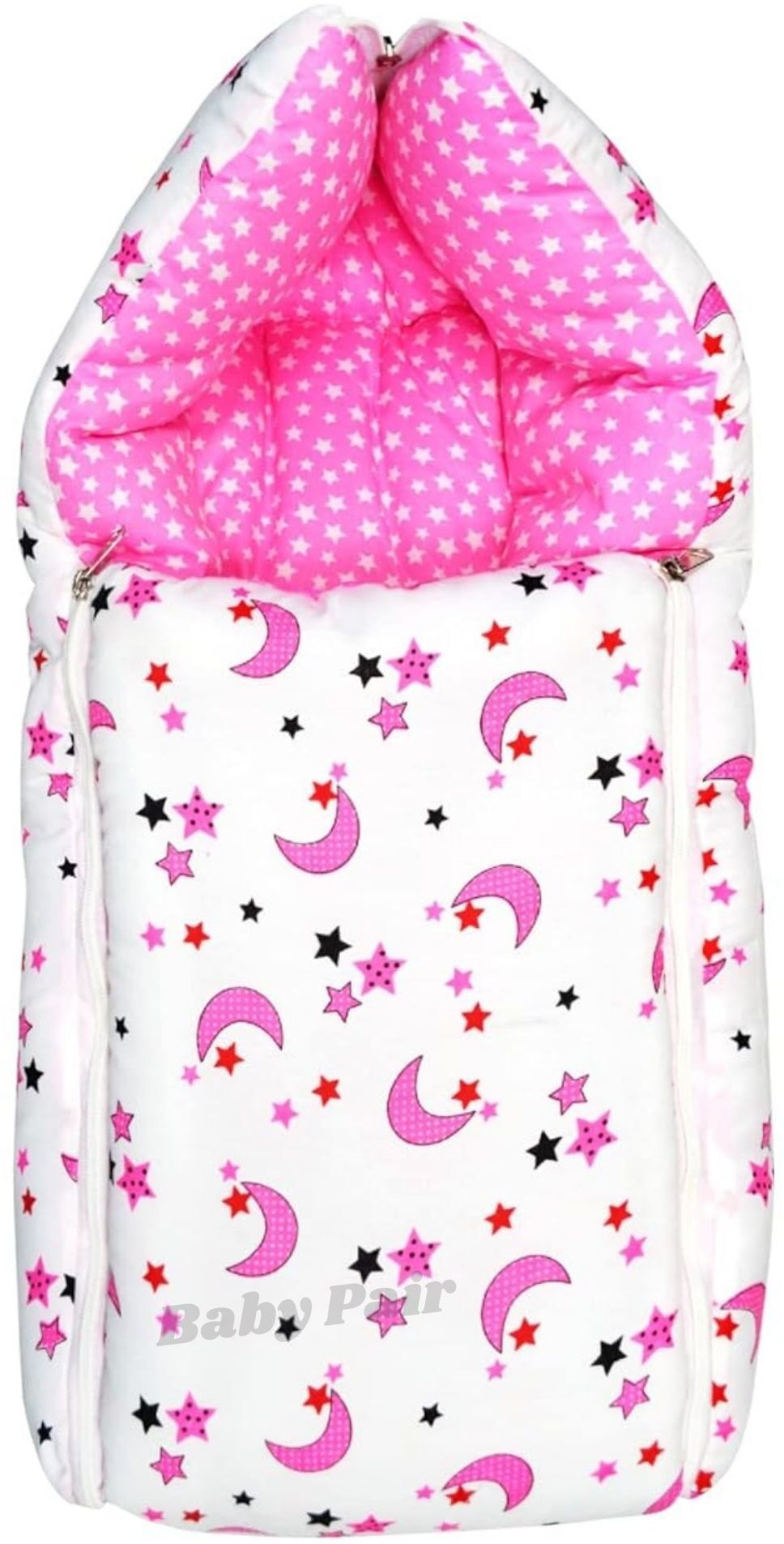 Unisex Baby Sleeping Bag, Bed & Carry Nest Combo – 3-in-1 Cotton Comfort Sleeping Bag