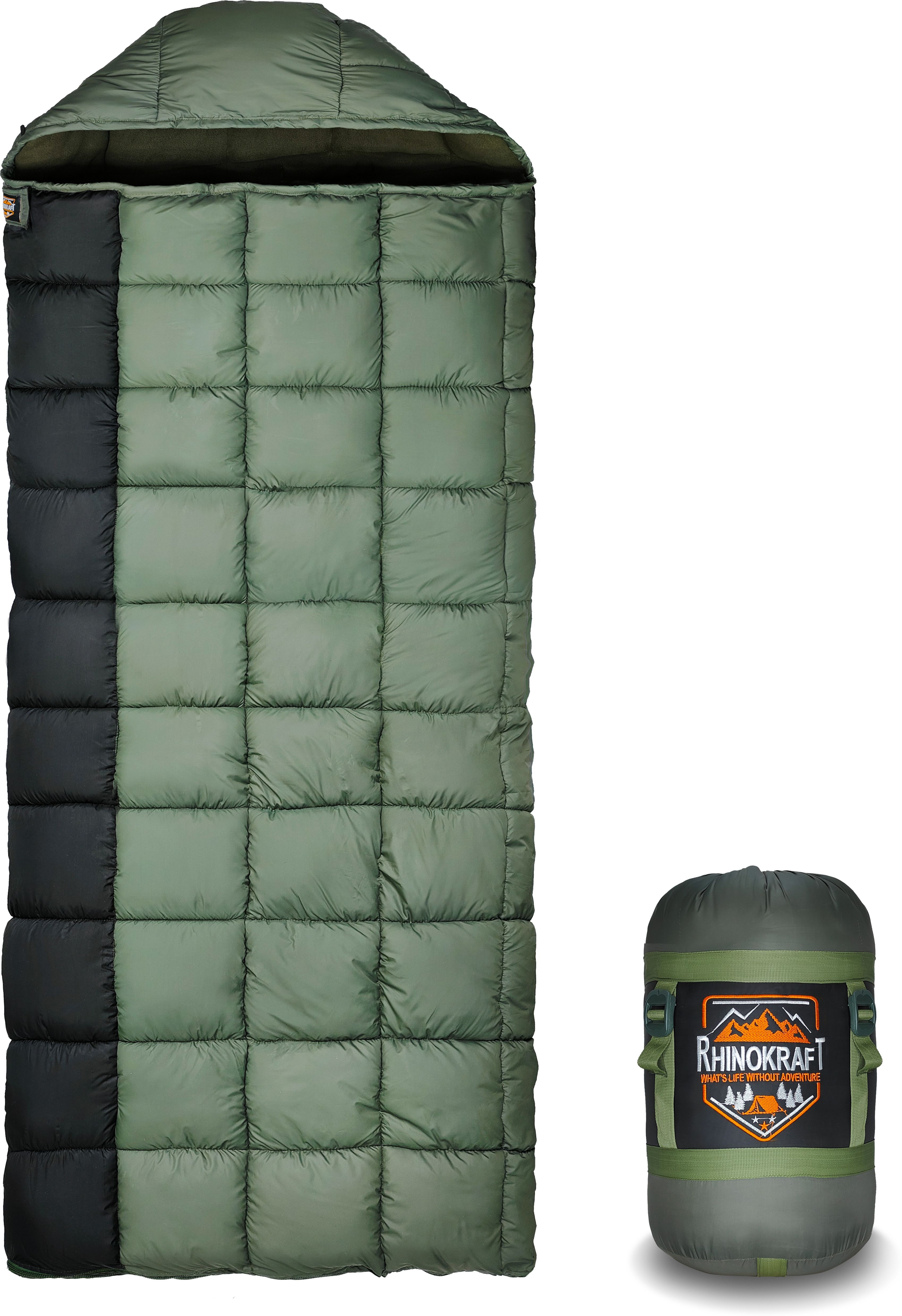 rhinokraft Plus Size! Reliance Hollow Fiber! 2.4 Kg Ideal for 0 to 10 Degree Sleeping Bag-picture-46