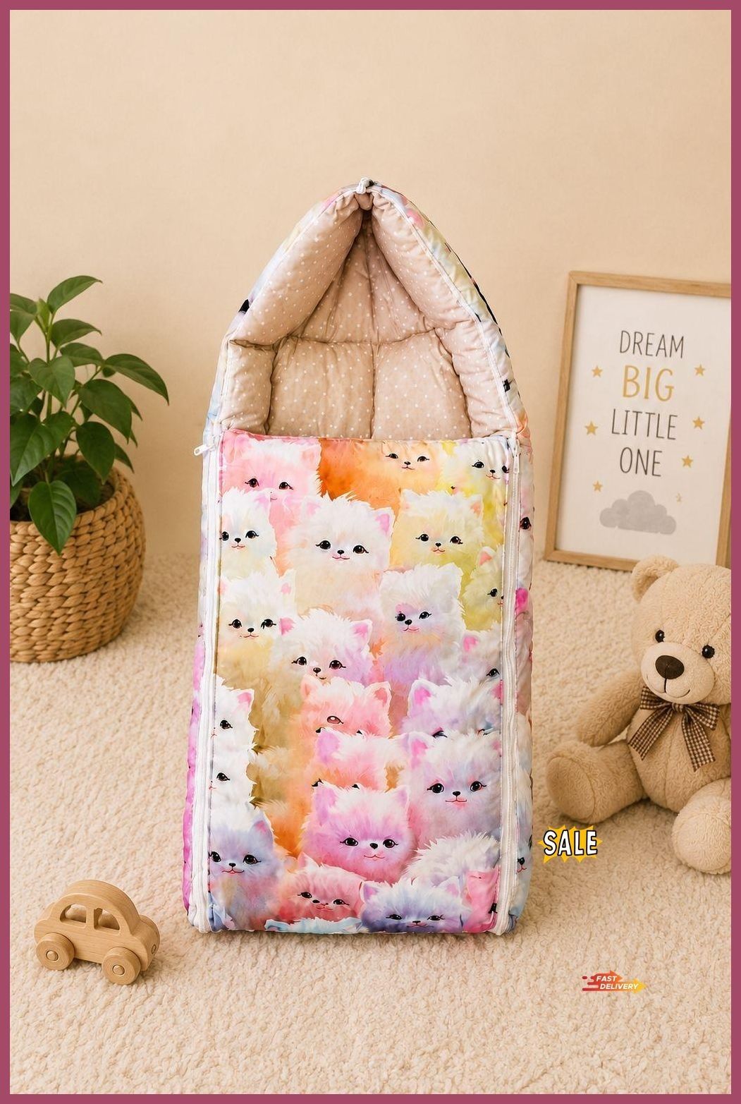 vihaa NEW BORN BABY SLEEPING BAG Sleeping Bag-picture-27