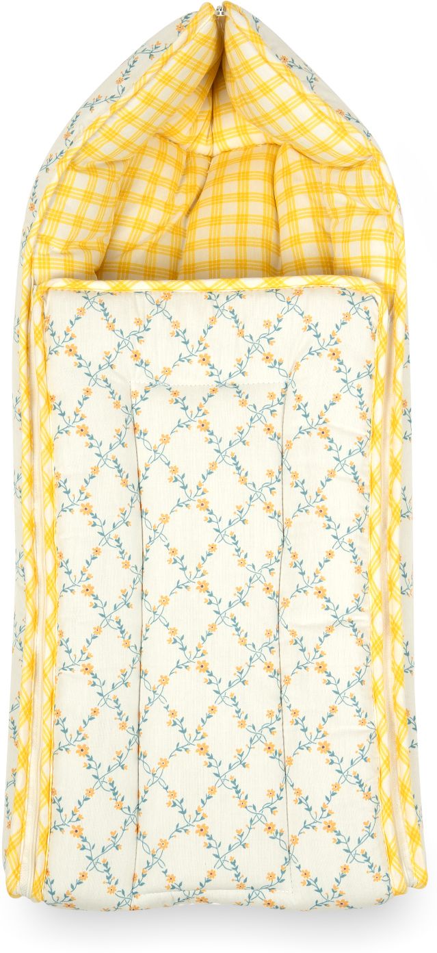 tidy sleep Yellow Bloom Vines Sleeping Bag-picture-31