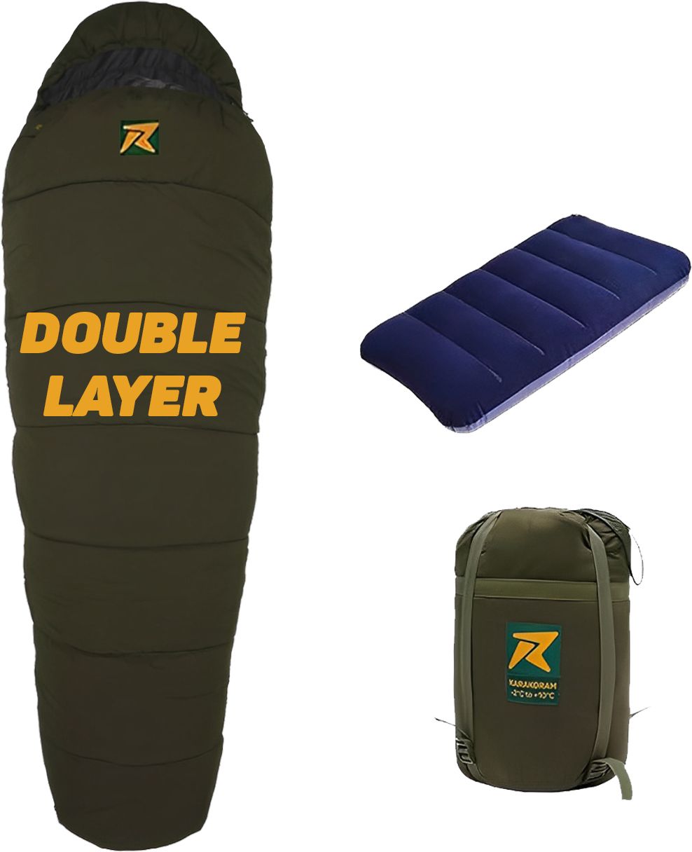 Karakoram -2 to +10 (Military Green,1.7 kg) Sleeping Bag