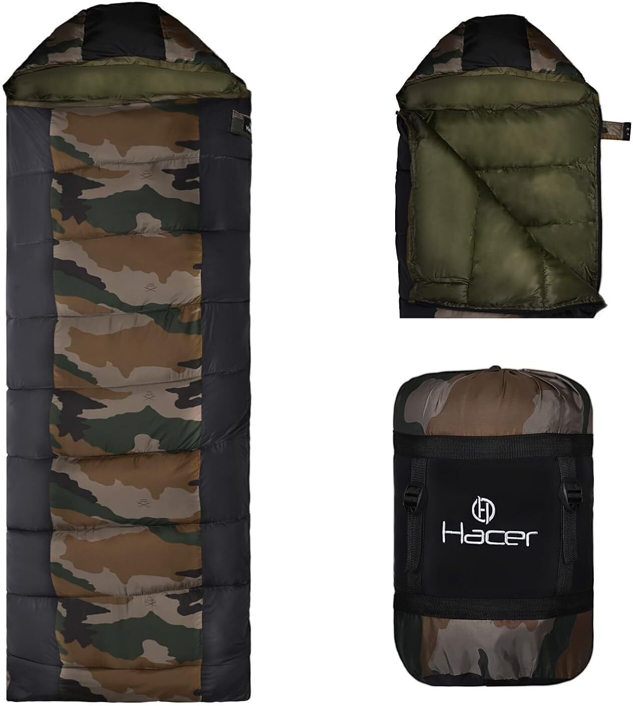 hacer Kedarkantha Camping Sleeping Bag -5°C to +5°C Open Comforter for Hiking Sleeping Bag-picture-28