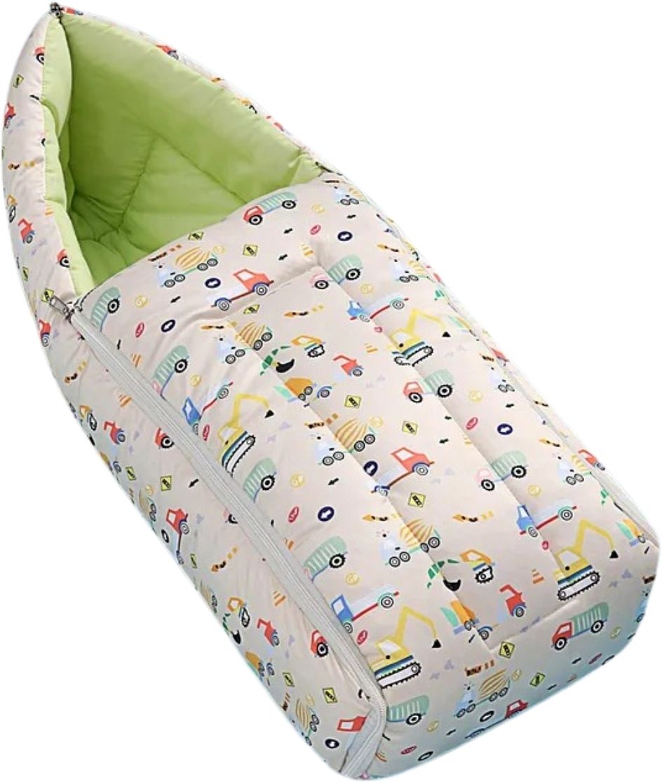 het creation 3 in 1 Velvet Baby Sleeping Bag & Carry Nest Zarvika No No-picture-33