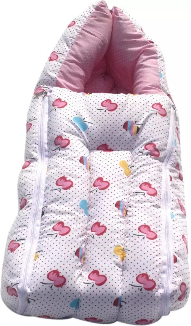 adore stuff Baby Sleeping Mattress Nest with Net & Comfortable Cushion Set Sleeping Bag-picture-16