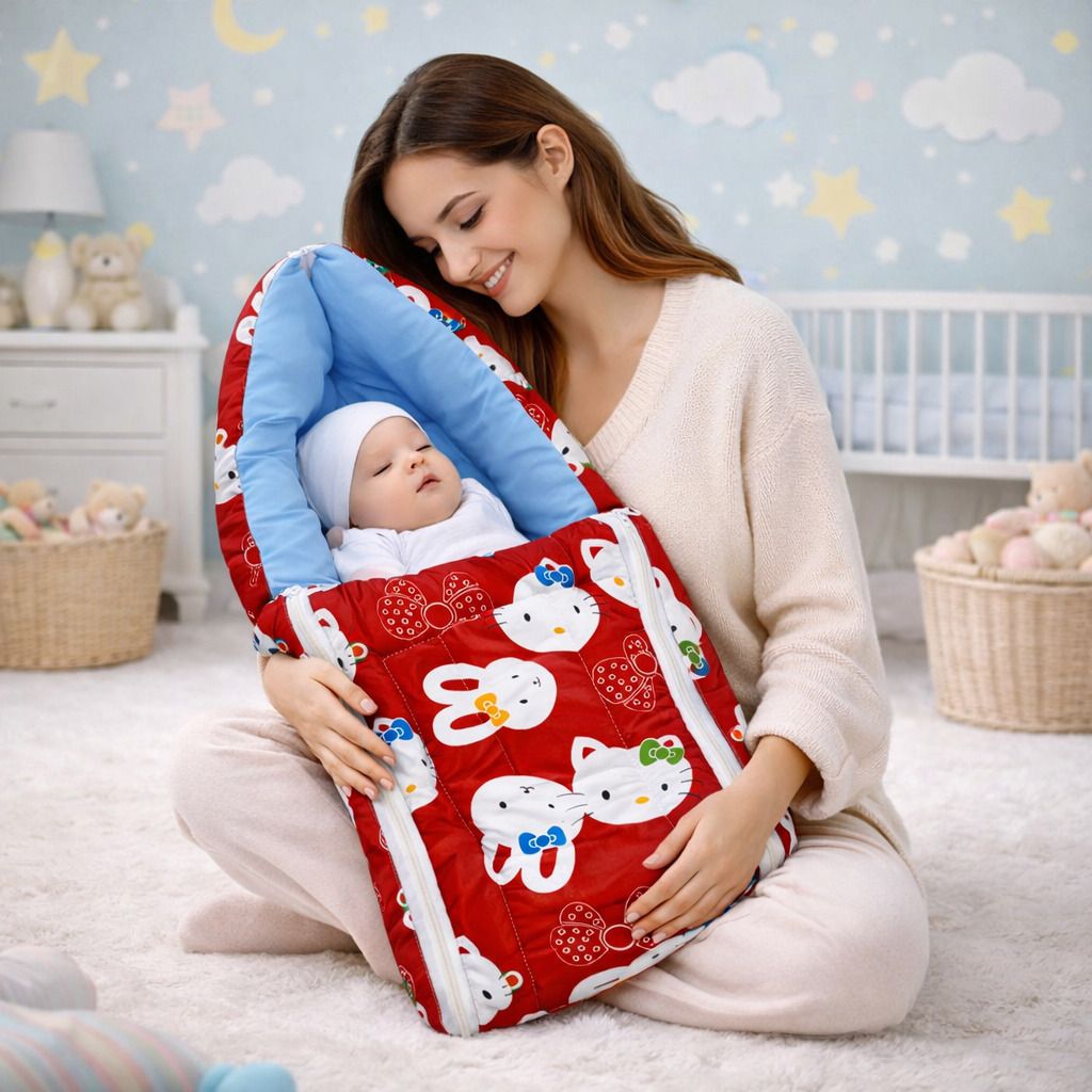 baby desire Red Kitty Bc Sleeping Bag-picture-10