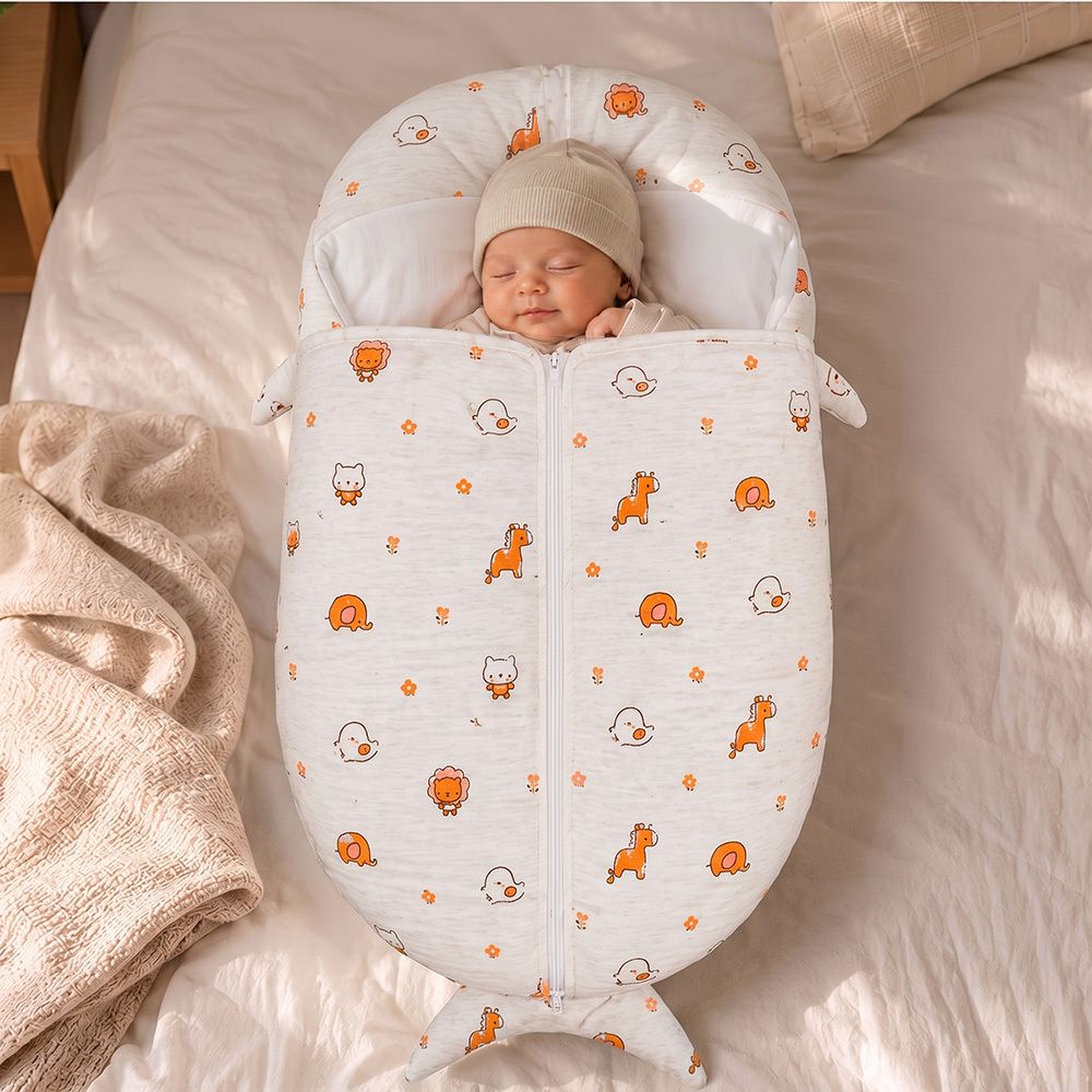 staranddaisy 100% Pure Organic Muslin Sleeping Bag for New Born with Zipper Cloth Sack Sleeping Bag-picture-38