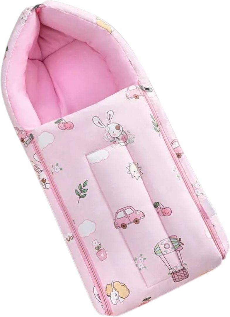 het creation 3 in 1 Velvet Baby Sleeping Bag & Carry Nest Zarvika No No-picture-39