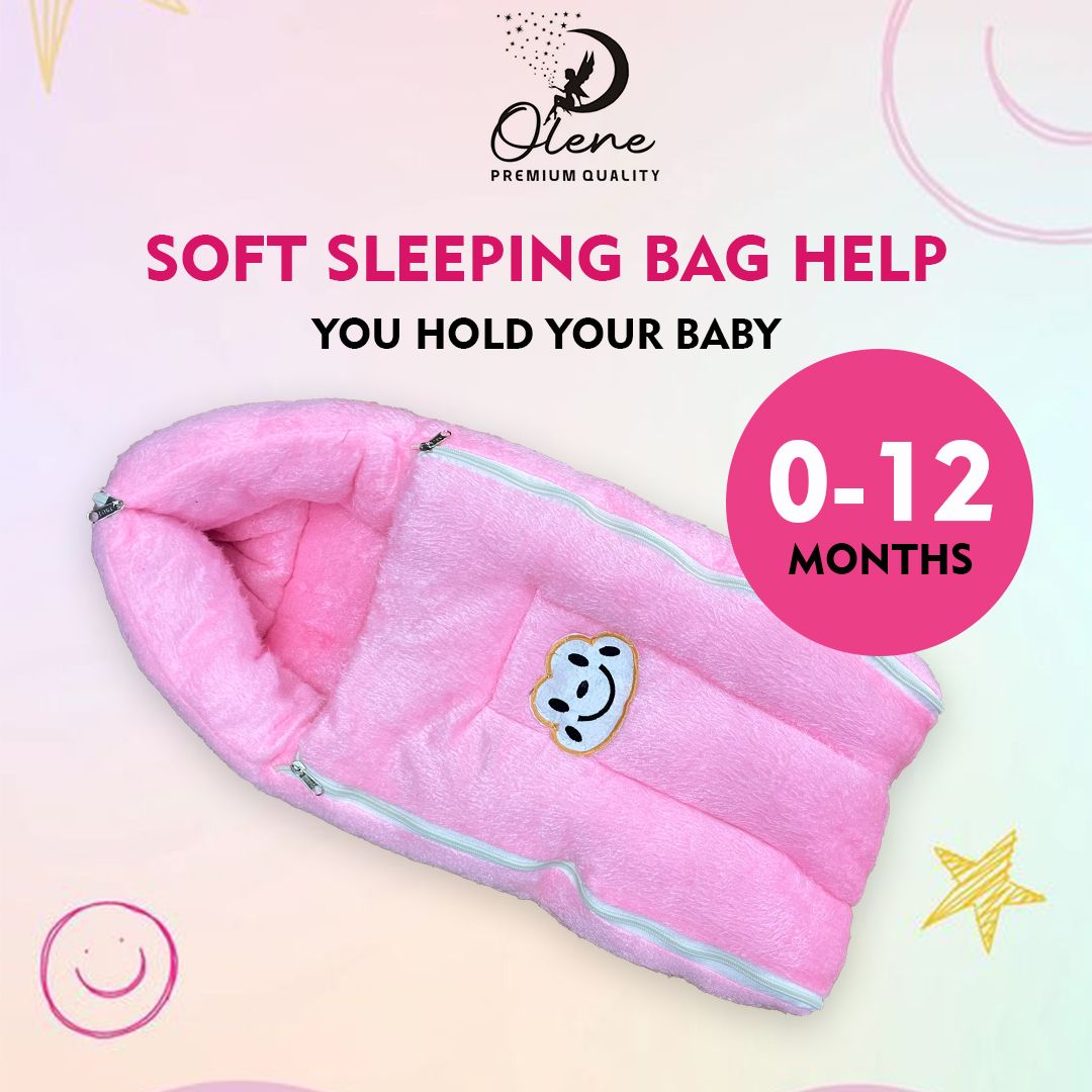 olene 3 in 1 Baby Carry Nest Sleeping Bag & Mattress Soft & Comfortable Sleeping Bag-picture-11