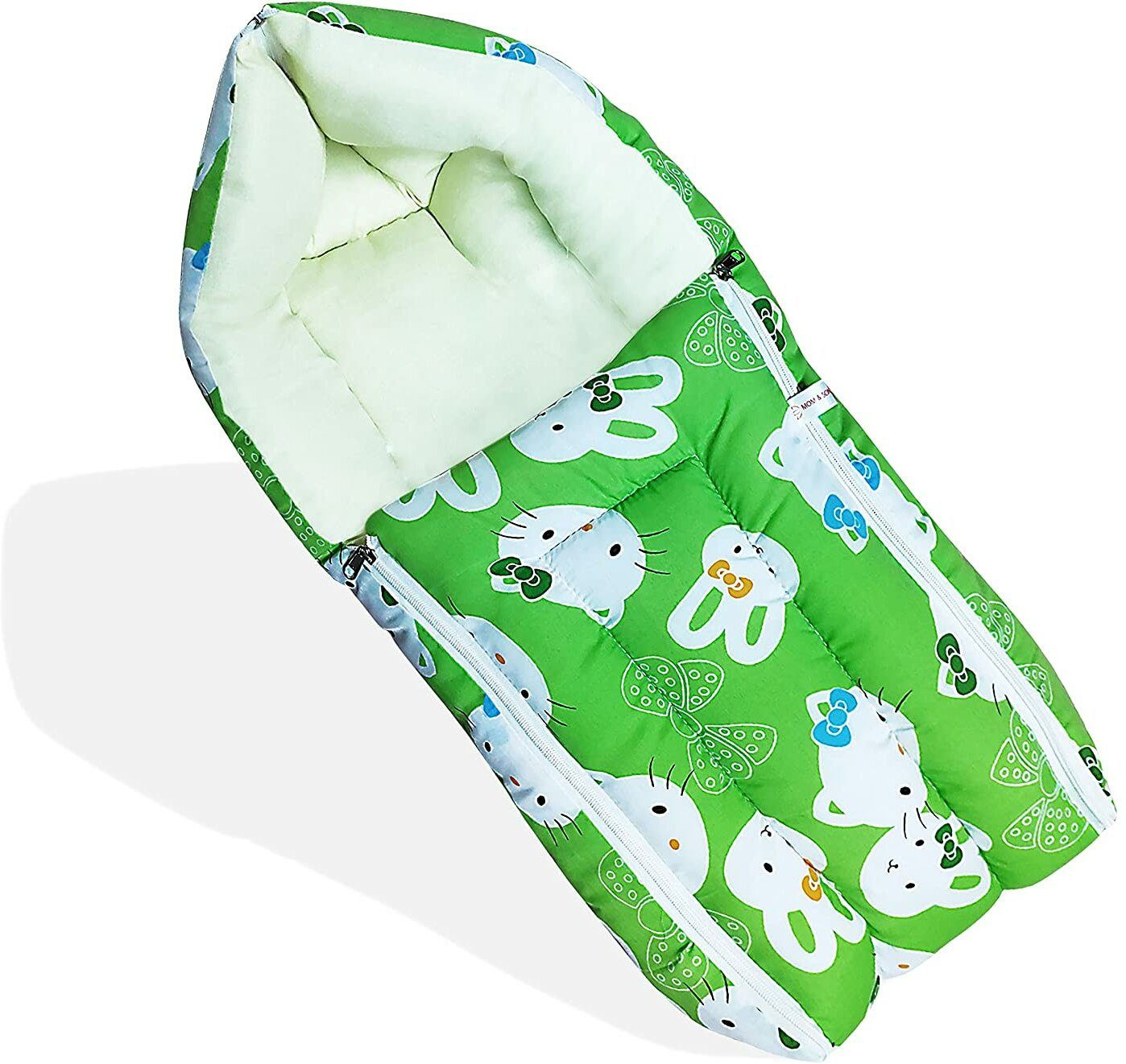 Cotton Baby Sleeping Bag/Carry Bag (0-7 Months) Soft & Comfort Sleeping Bag. Sleeping Bag