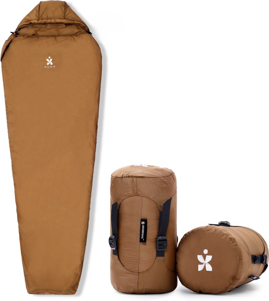 Hugo (0°C to 7°C) Mummy Shape with Compression Sack Sleeping Bag-image-22
