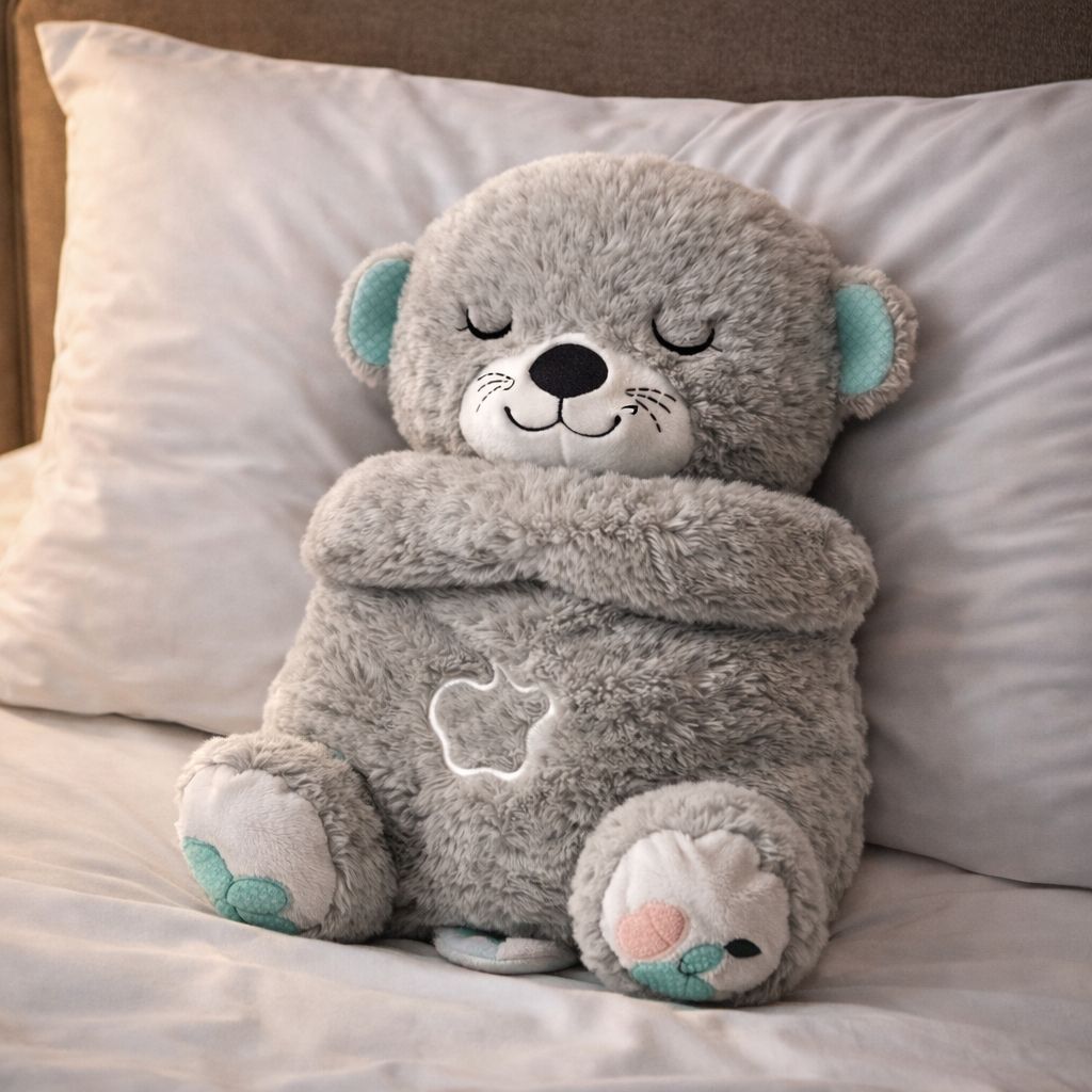 Baby Sleep Soothing Plush with Light & Music | Soft Comfort Companion Sleeping Bag-image-7