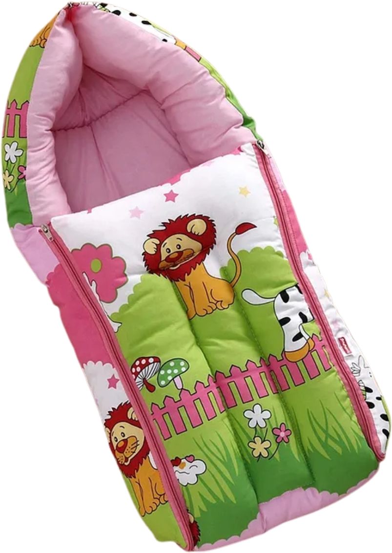het creation 3 in 1 Velvet Baby Sleeping Bag & Carry Nest Zarvika No No-picture-7