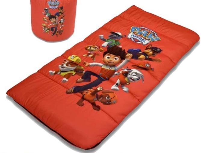 jannat handloom JH PAW Patrol ninja sleeping zip bag color red Sleeping Bag-picture-39