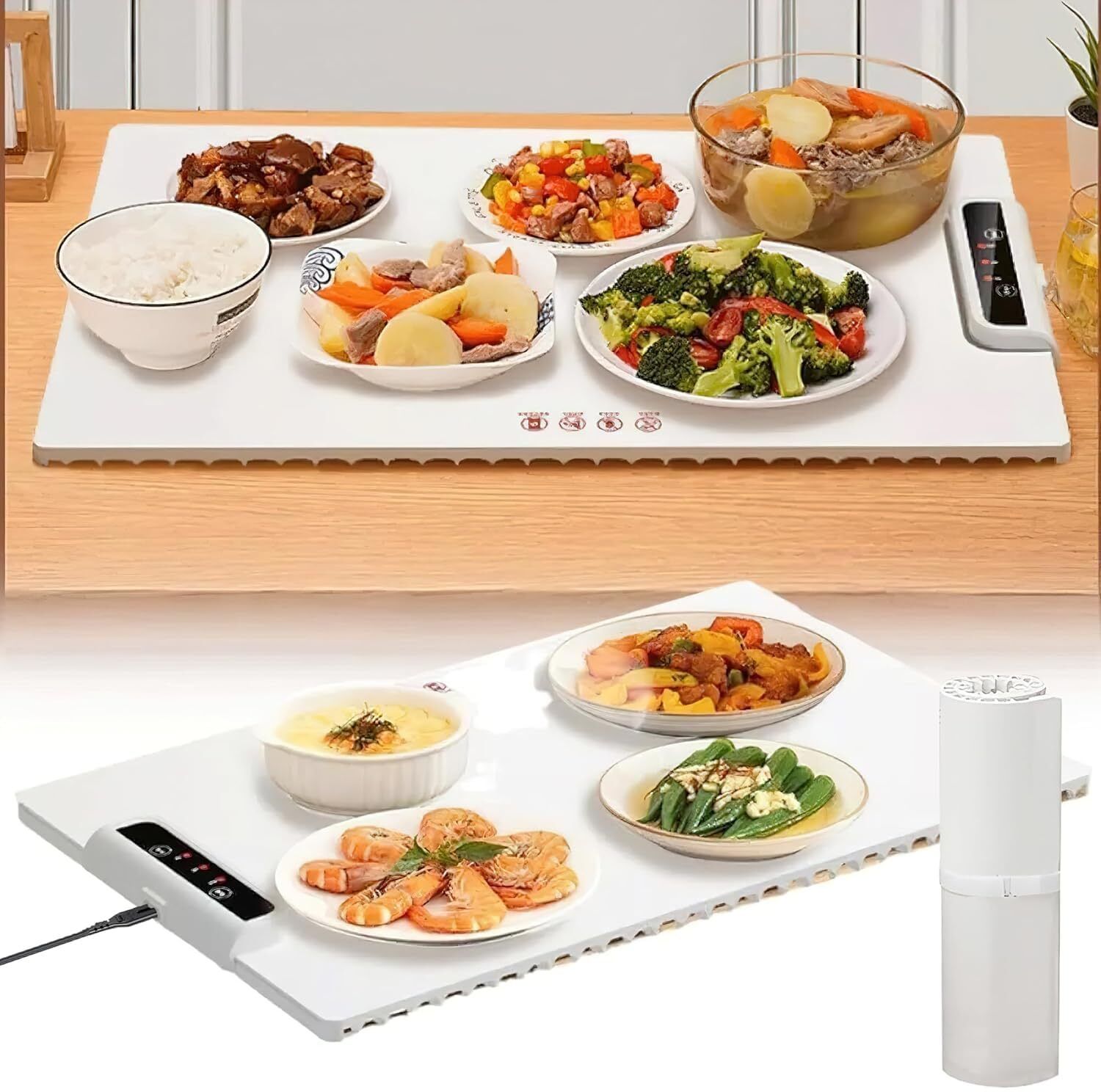 Portable Hot Plate Buffet Food Warmer Slow Cooker