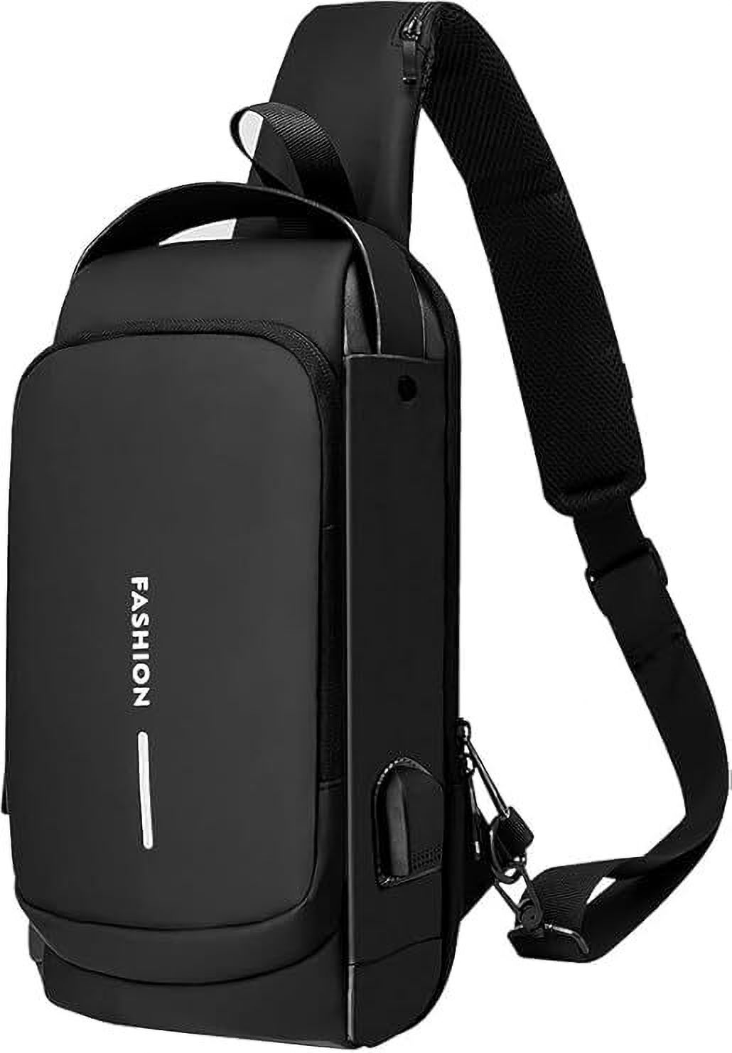 Small 3 L Laptop Backpack Side Bag, USB Charging port Shoulder Backpack With Multifunctional Use