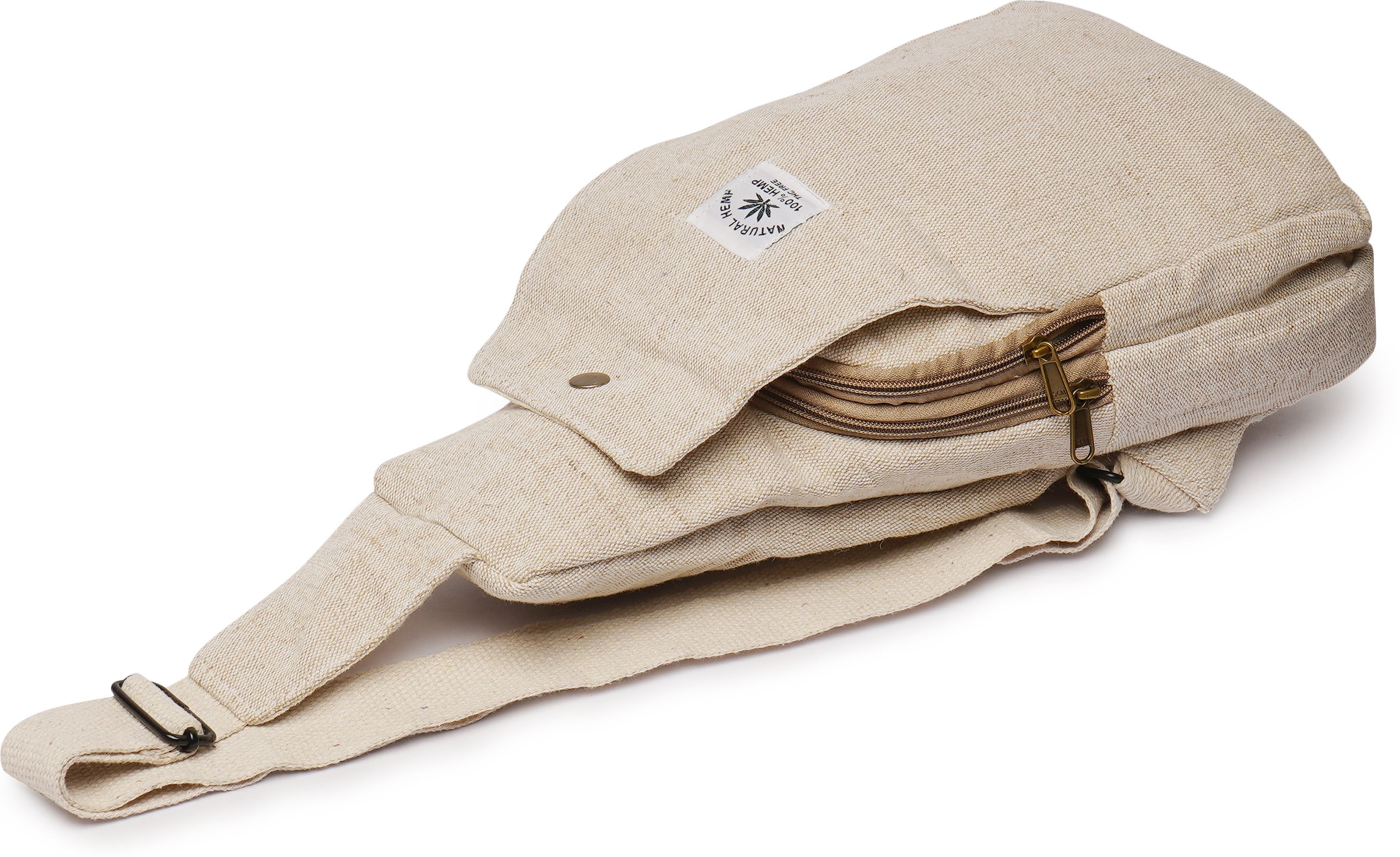 Beige Men & Women Shoulder Bag Crossbody Chest Bag for Men and Women Fashion Sling Bag-image-41