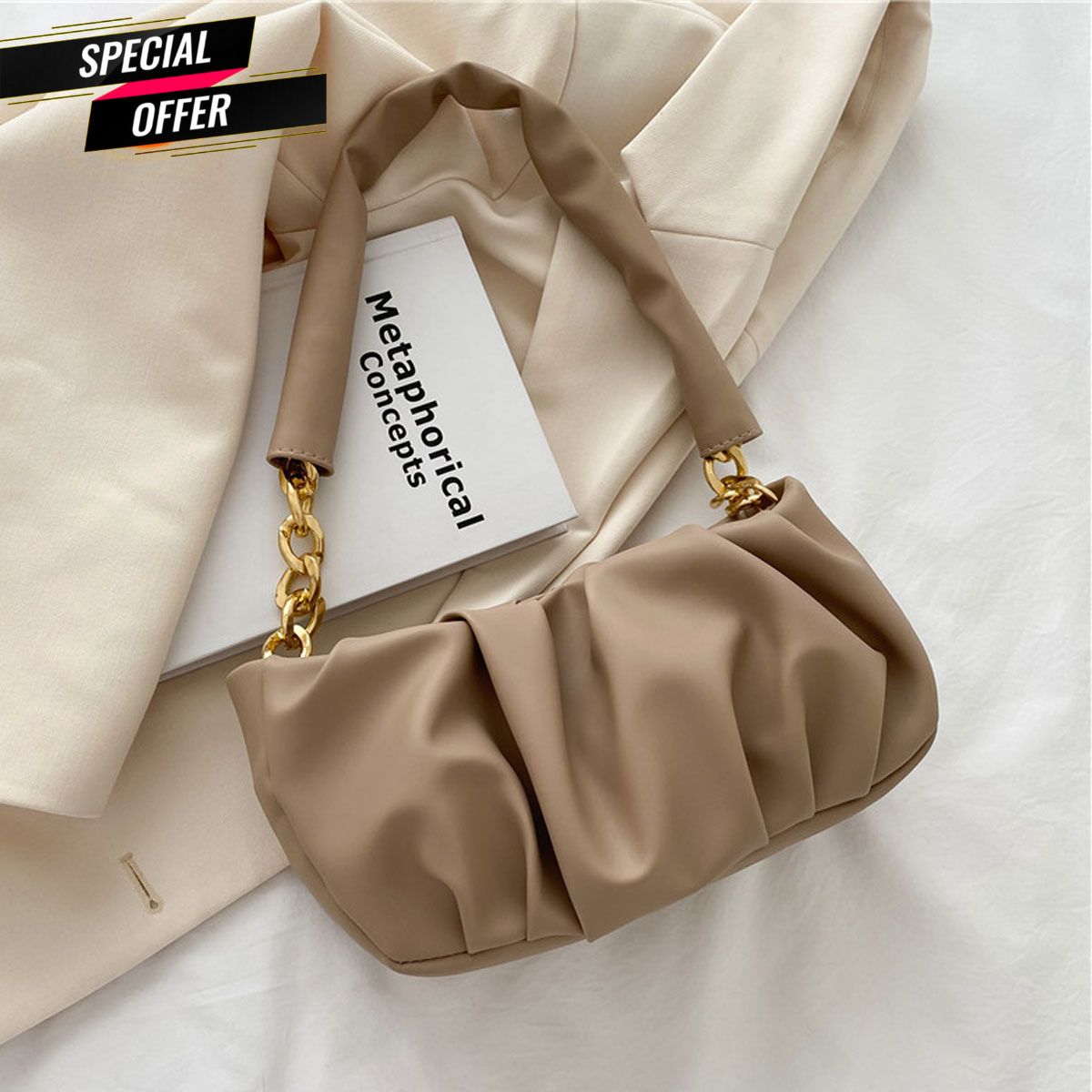 Brown Women Messenger Bag Women Stylish Casual Cross Body Side Bag Women Ladies Purse For Women & Girls