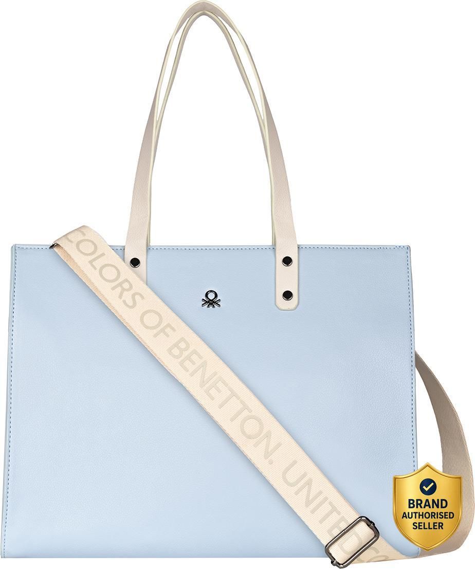 united colors of benetton Blue Women Tote Charlote-picture-16