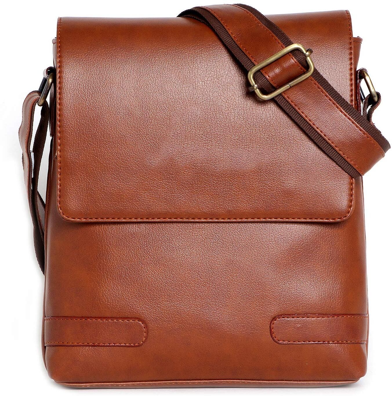 zipcraze Tan Men Sling Bag Stylish Cross Body Sling bag for Office, Cash, Business Collection, Travelling-picture-27