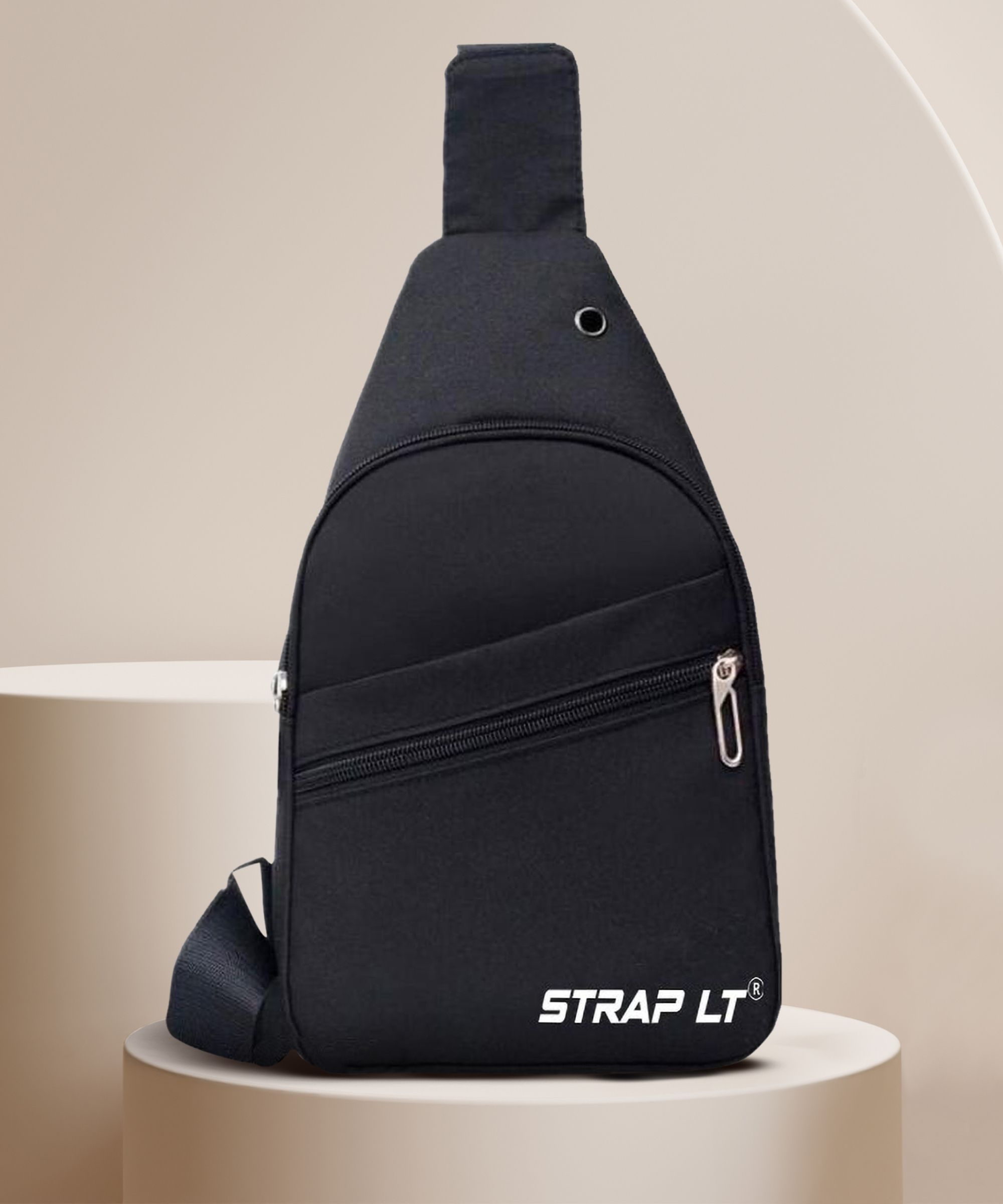 Black Men & Women Sling Bag Crossbody Shoulder Backpack Chest Sling Bag Lightweight One Strap Sling Bag-image-38