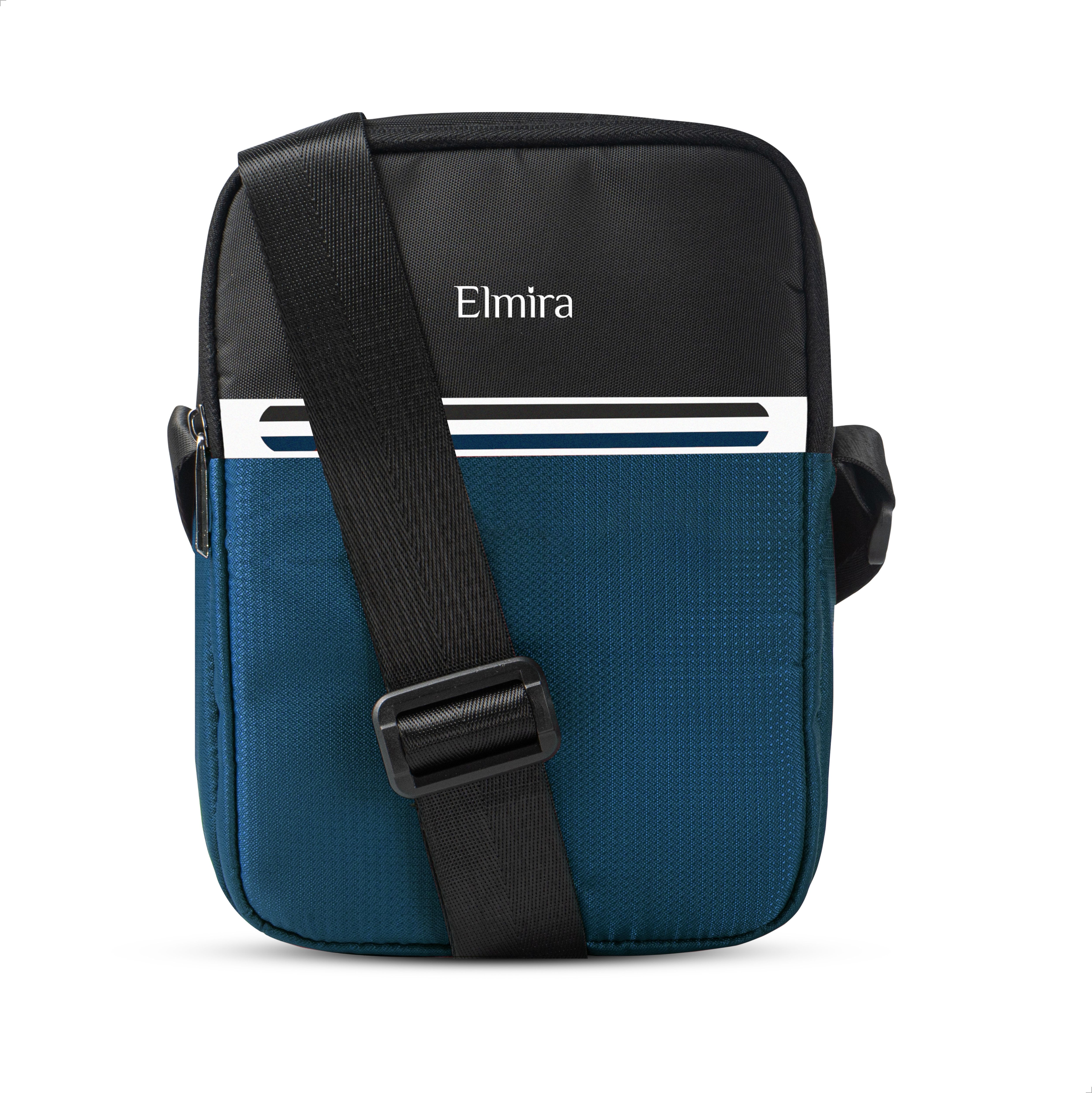 Blue, Black Men & Women Sling Bag Mini Sling Bag-image-30