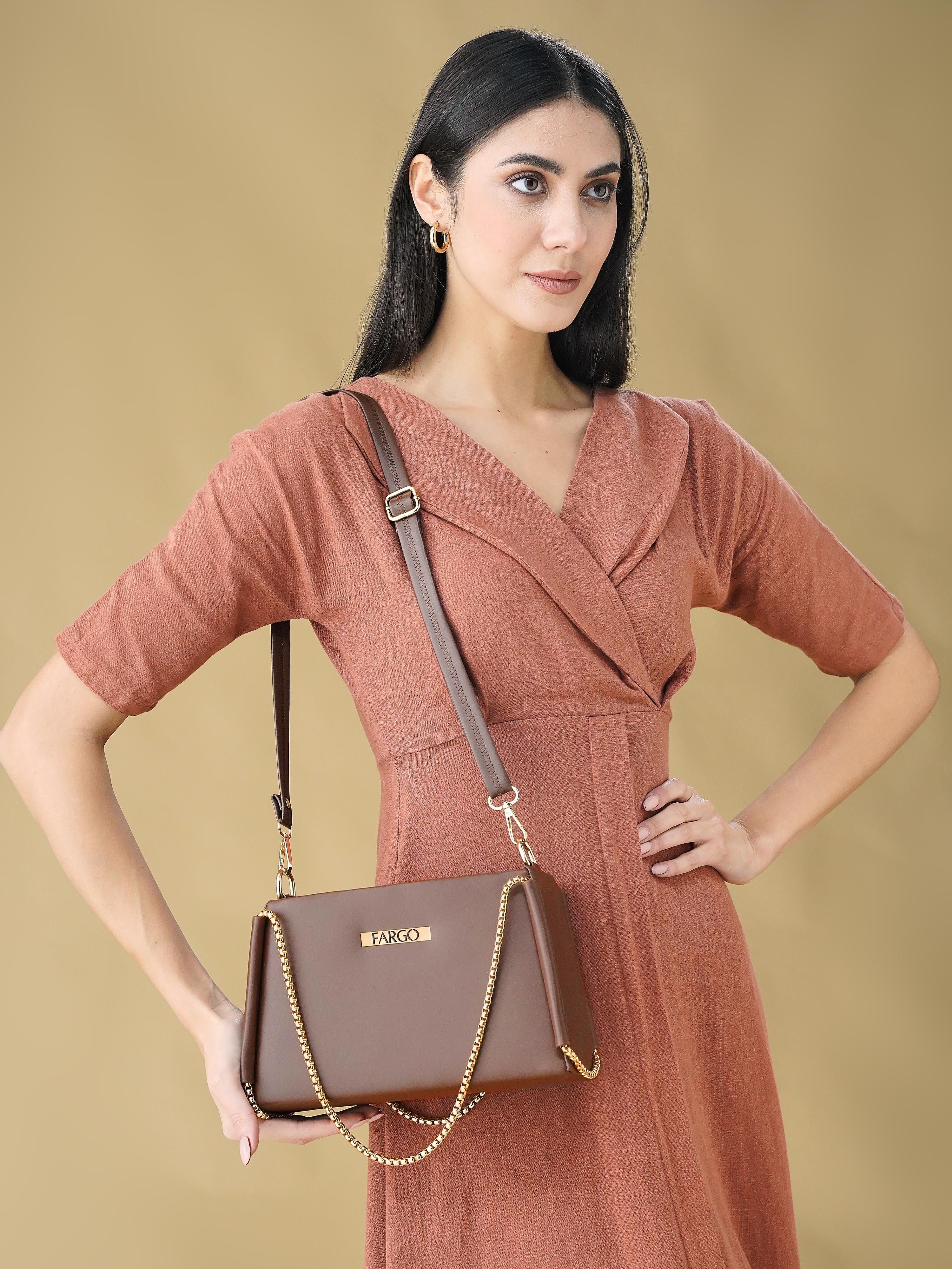 Brown Women Sling Bag -711-image-48