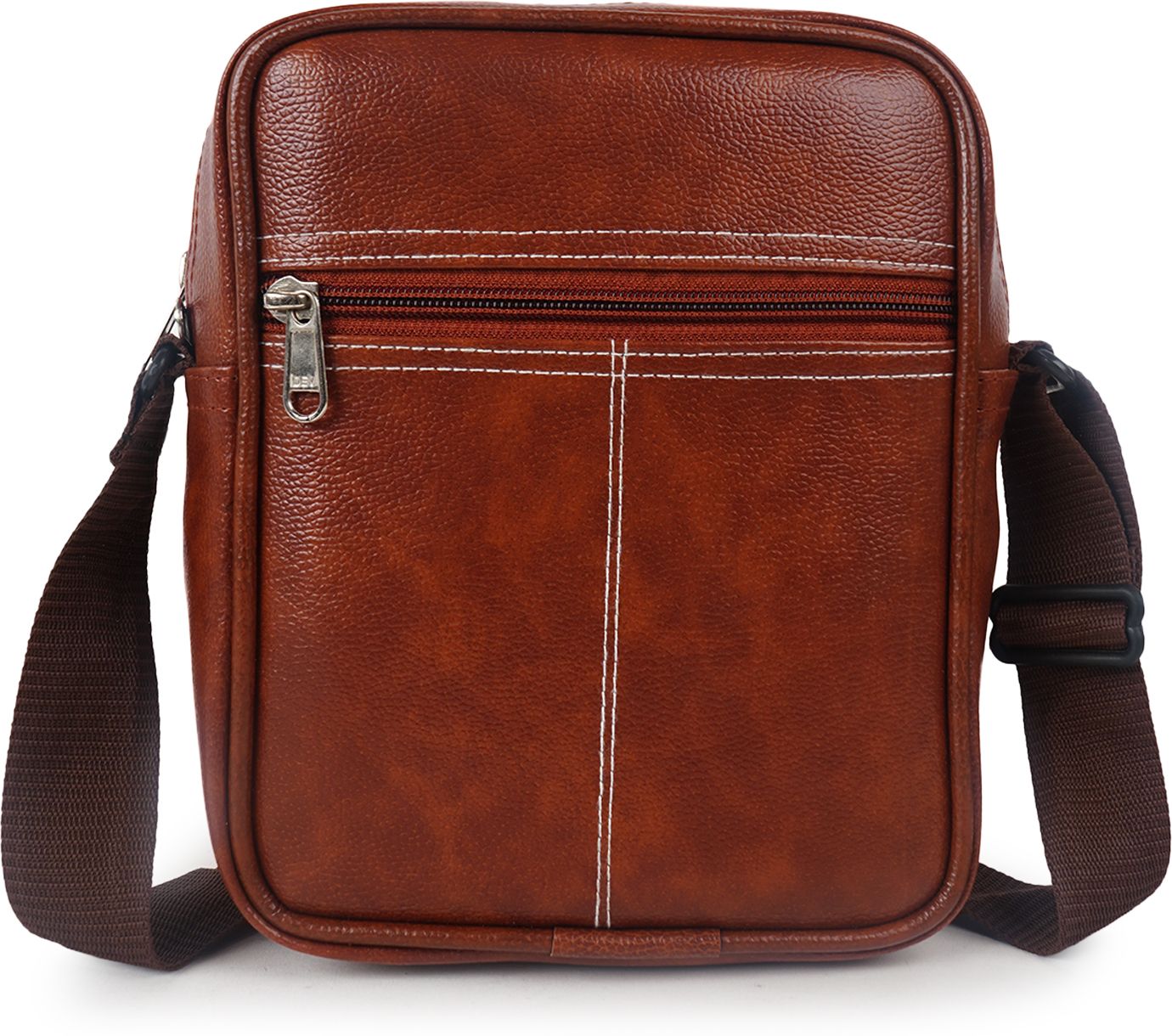 Tan Men Sling Bag Multipurpose Men Sling Bag-image-22