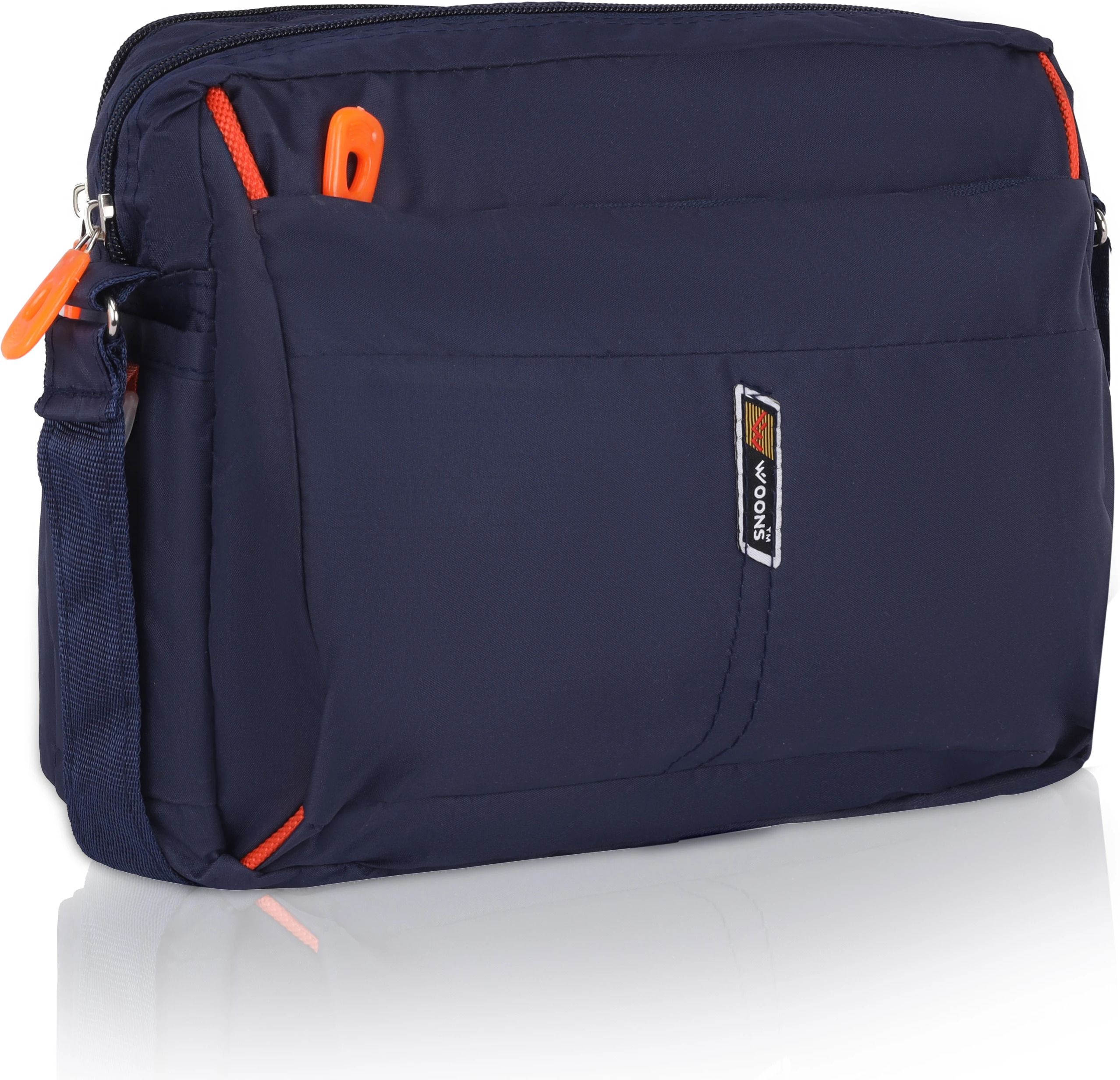 Blue Men Sling Bag Cross body Men’s Sling Messenger Bag for Travel / Office / Business