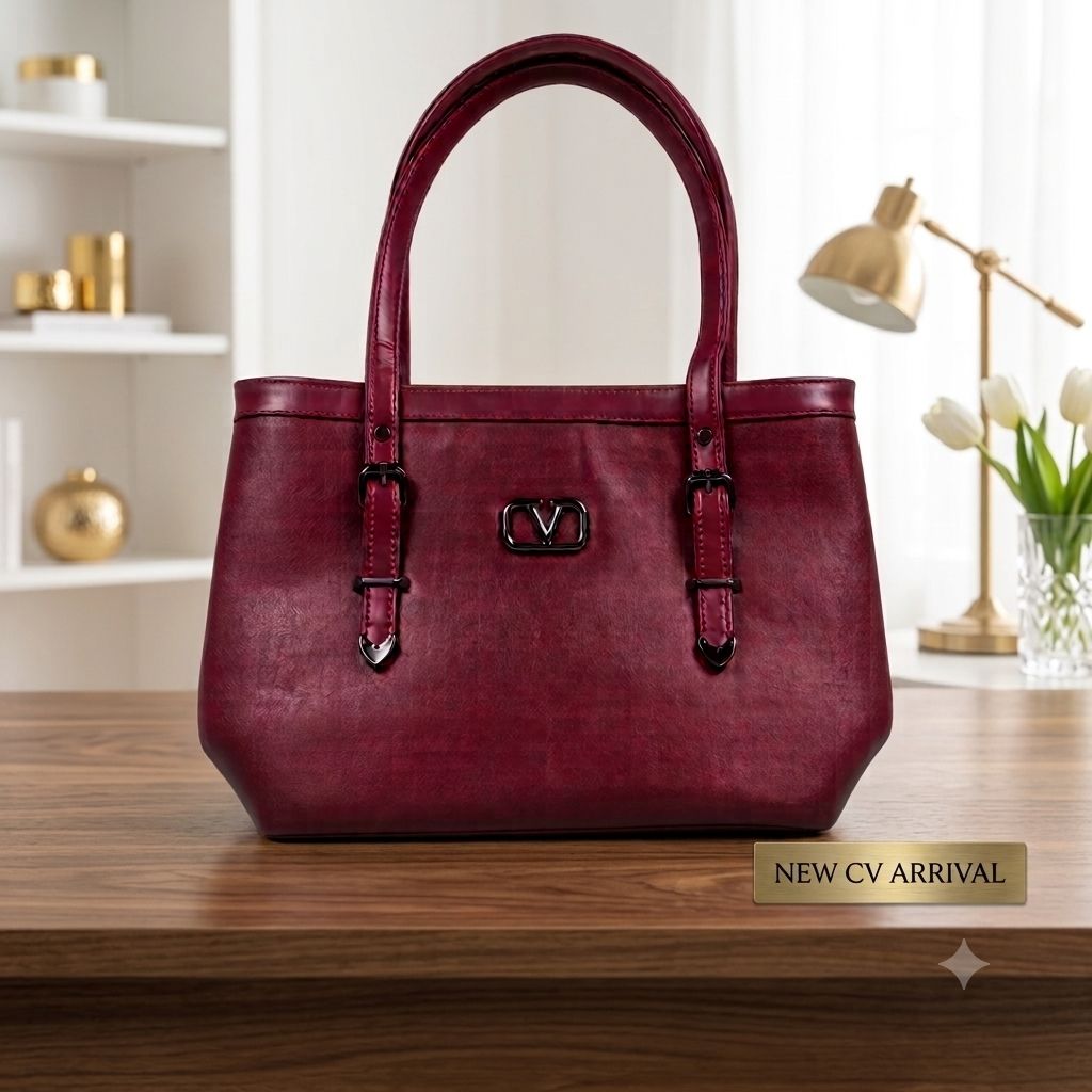 Maroon Women Tote BURGUNDY 002-image-0