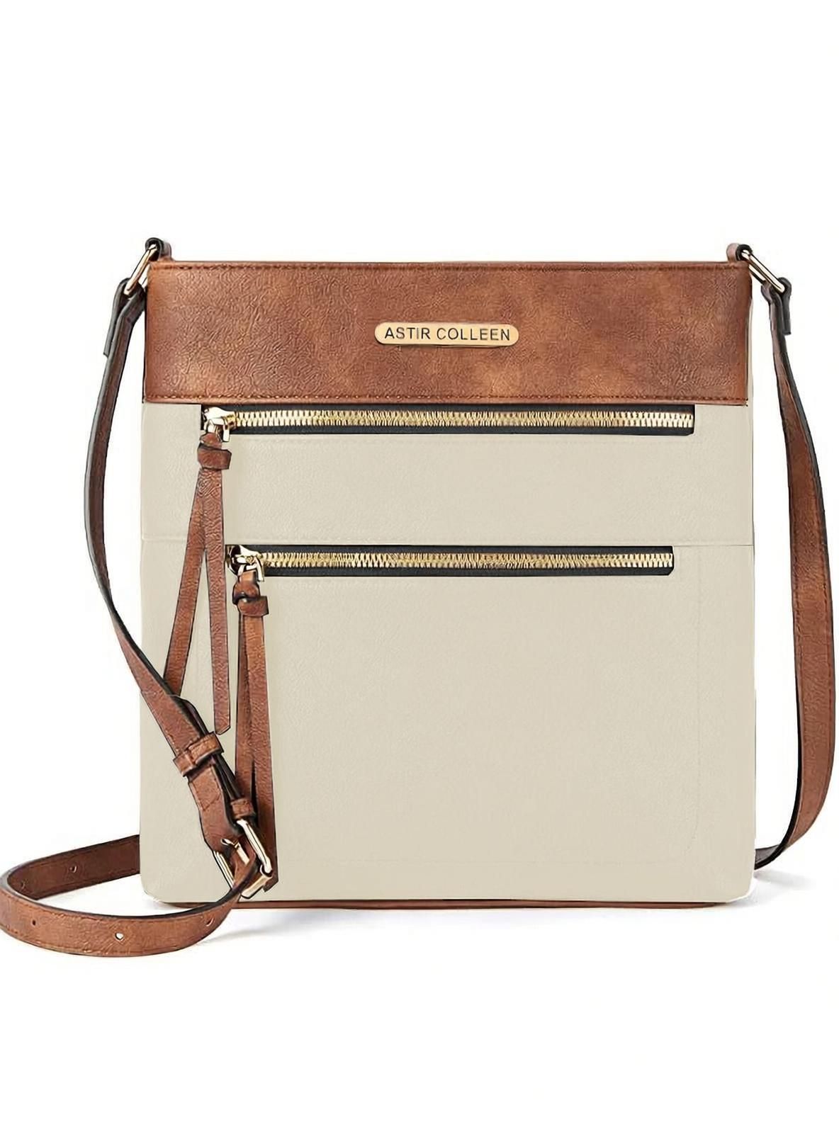 astir colleen Tan, White Women Sling Bag Sling Bag Leather Women's & Girl's Sling Bag - PARALL-picture-28