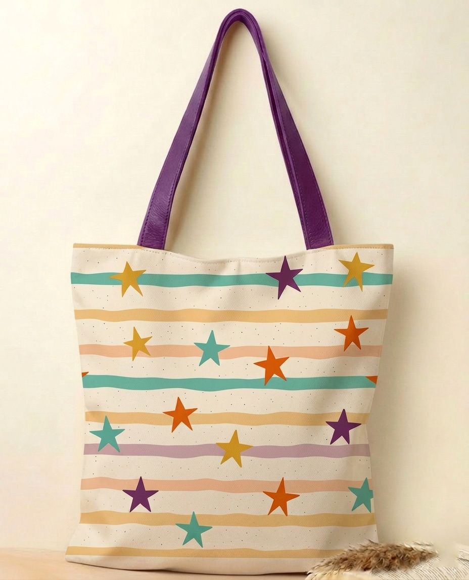 Multicolor Men & Women Sling Bag totebag 15x16 inch Women & Girls - with Zipper-image-15