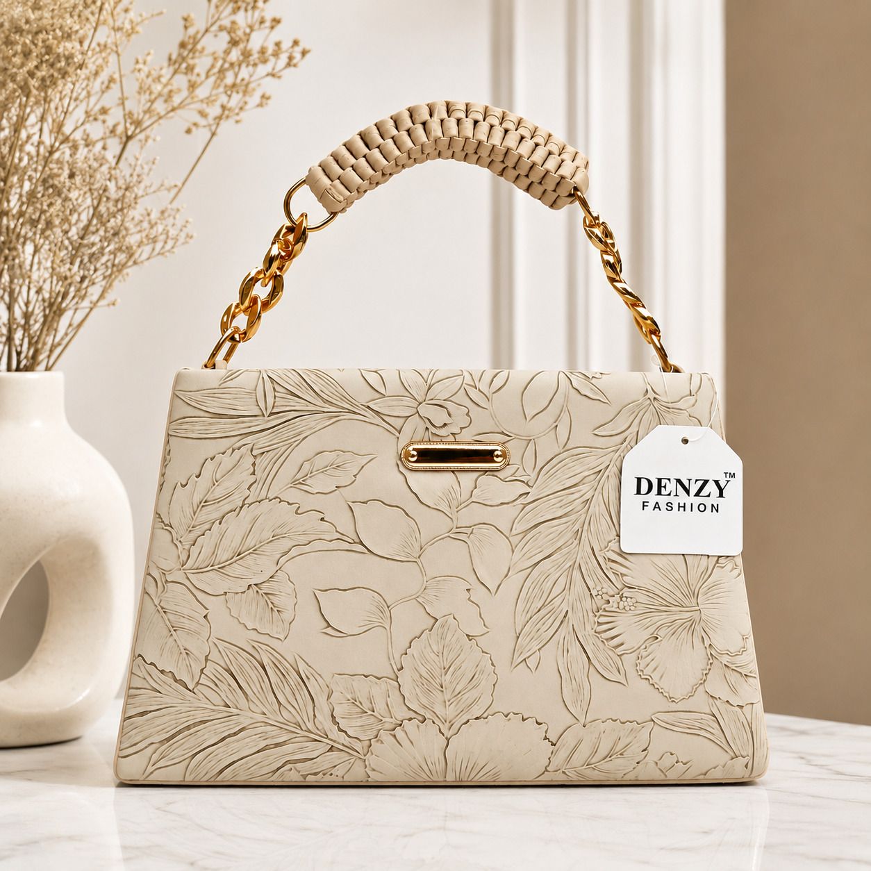 Brown Women Hand-held Bag Designer hand bag-image-33